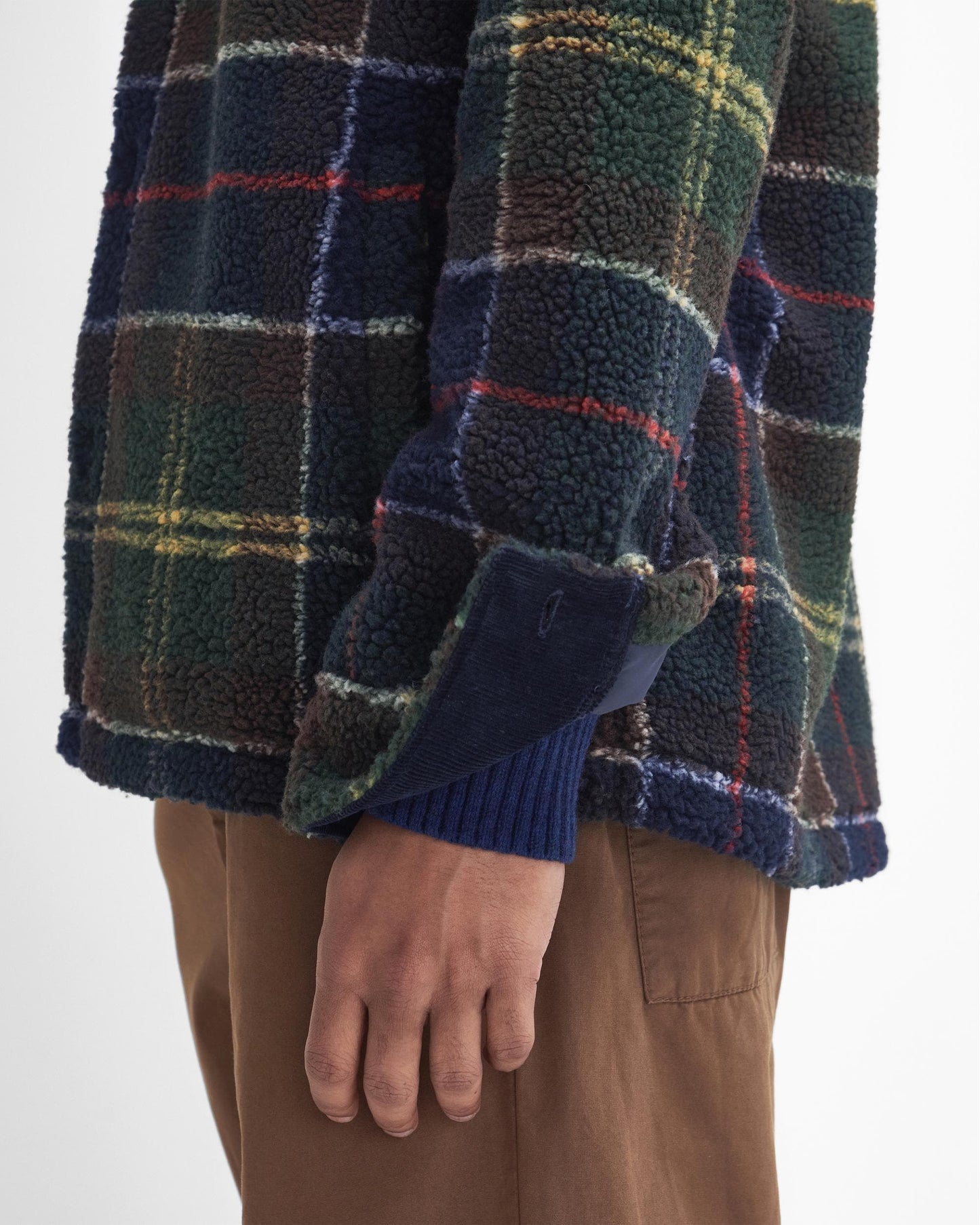 Barbour Bryson Mens Fleece Overshirt - Classic Tartan