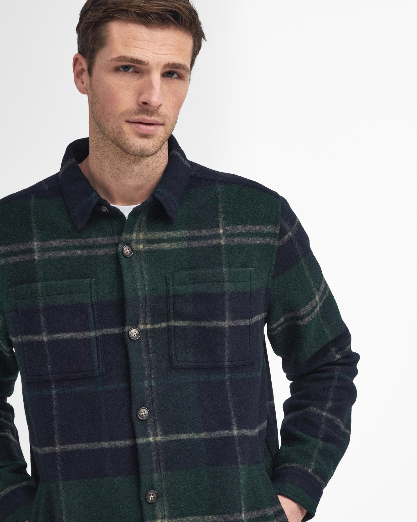 Barbour Barbour Chapter Mens Tailored Check Overshirt