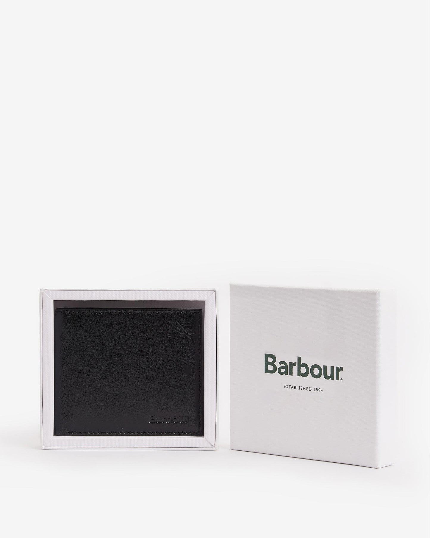 Barbour Colwell Mens Leather Billfold Wallet