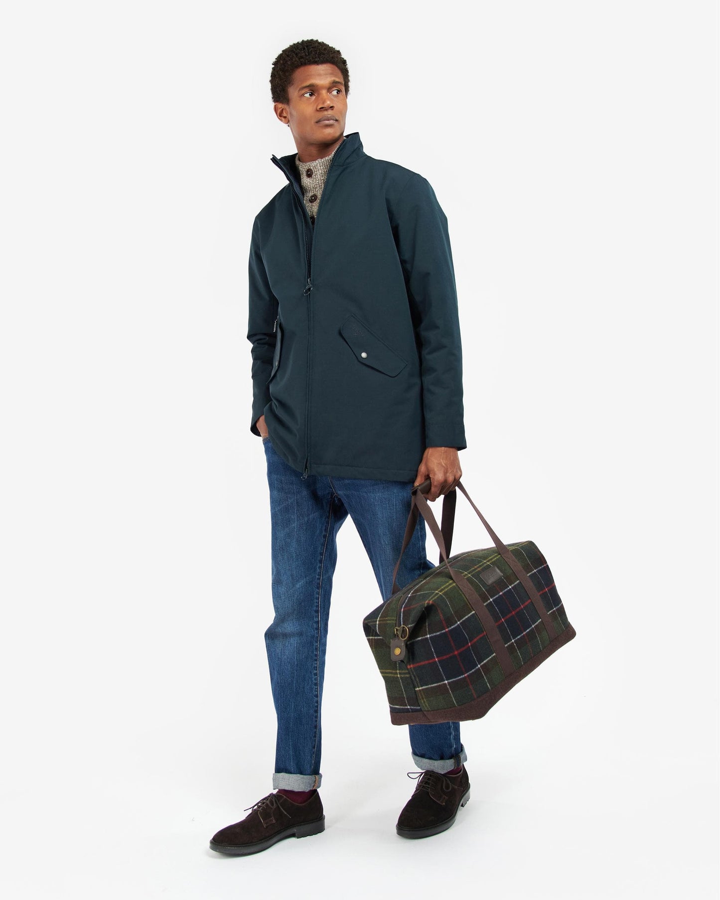 Barbour Cree Unisex Tartan Holdall