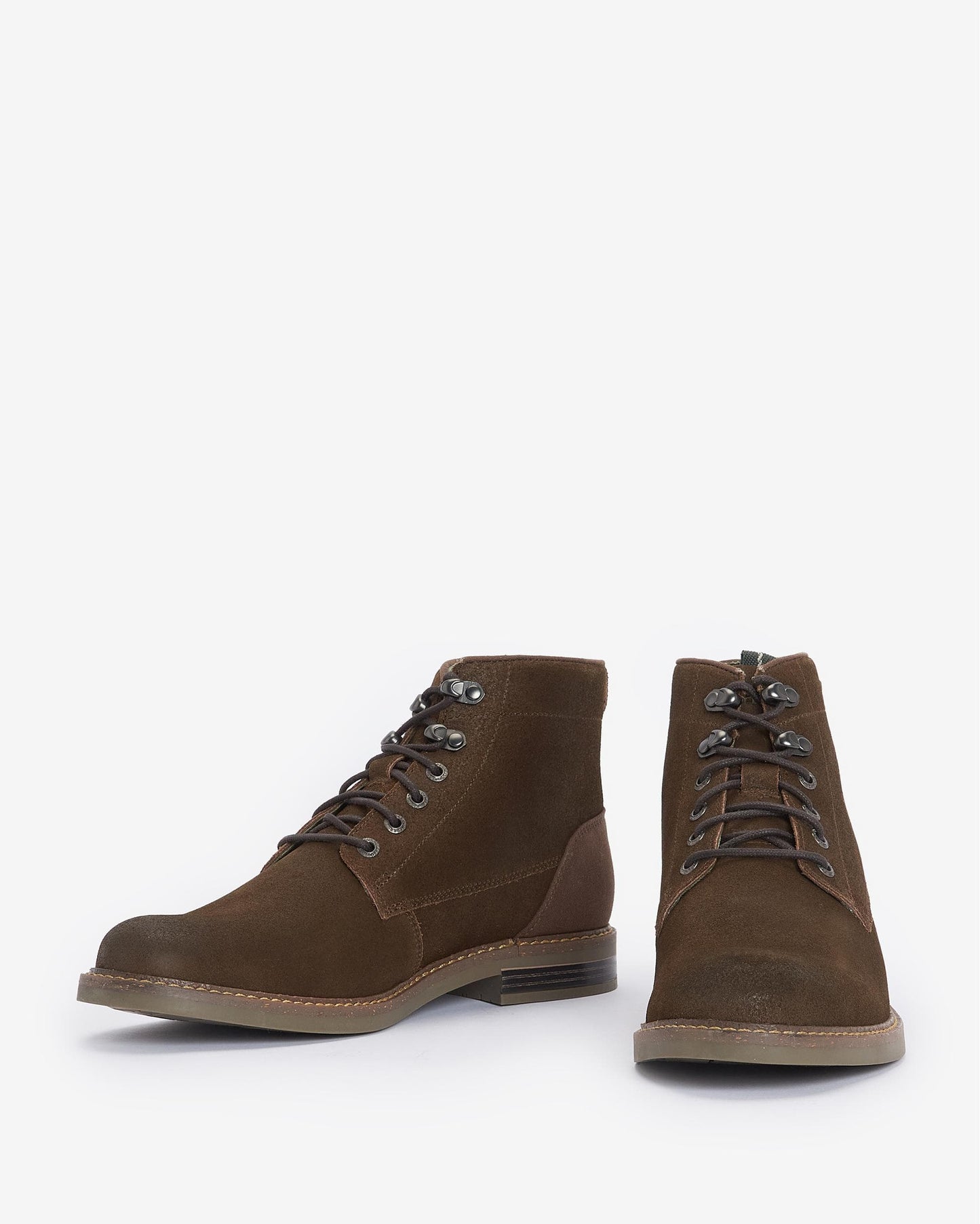 Barbour Deckham Mens Derby Boots - Khaki