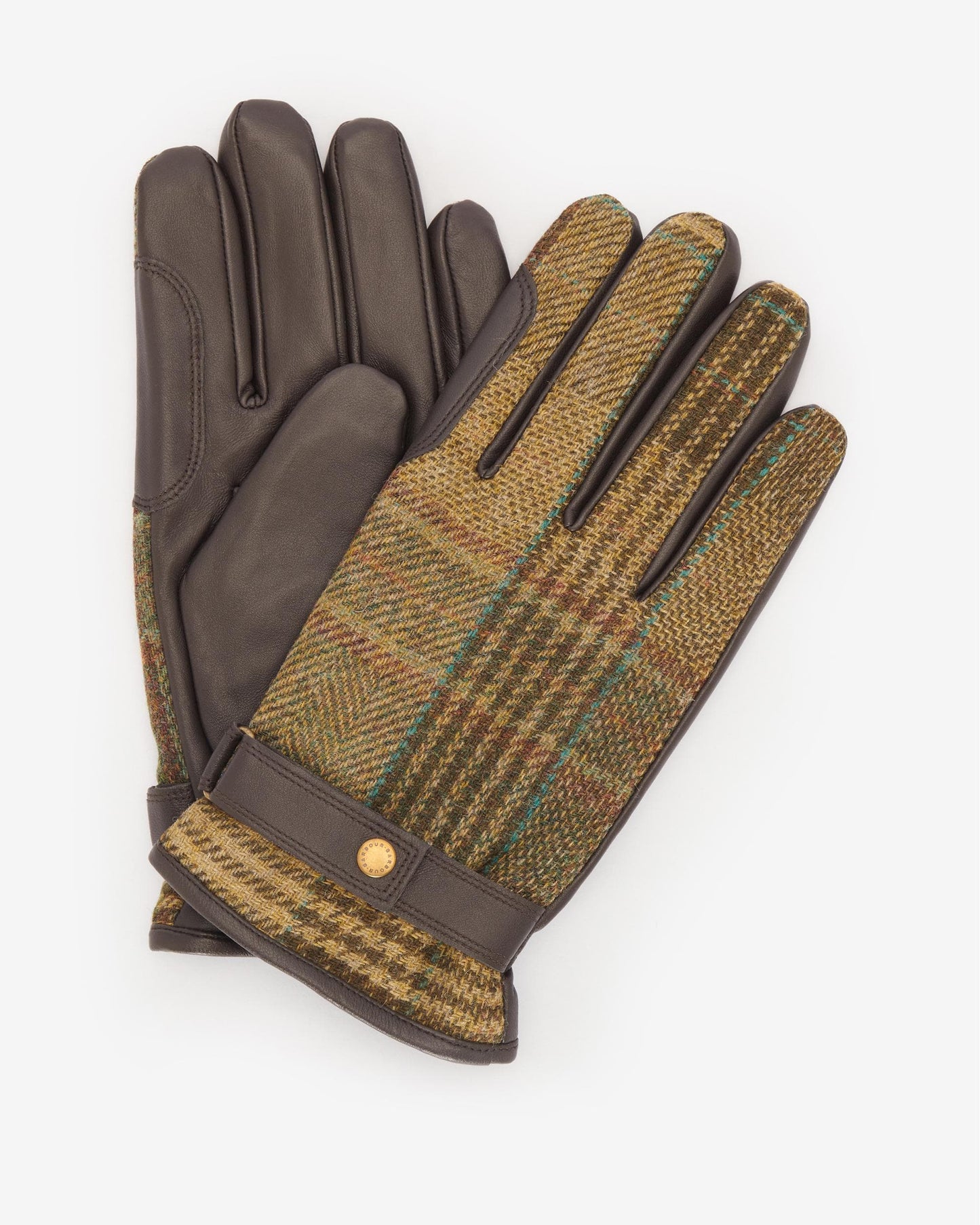 Barbour Deveron Mens Tweed Gloves
