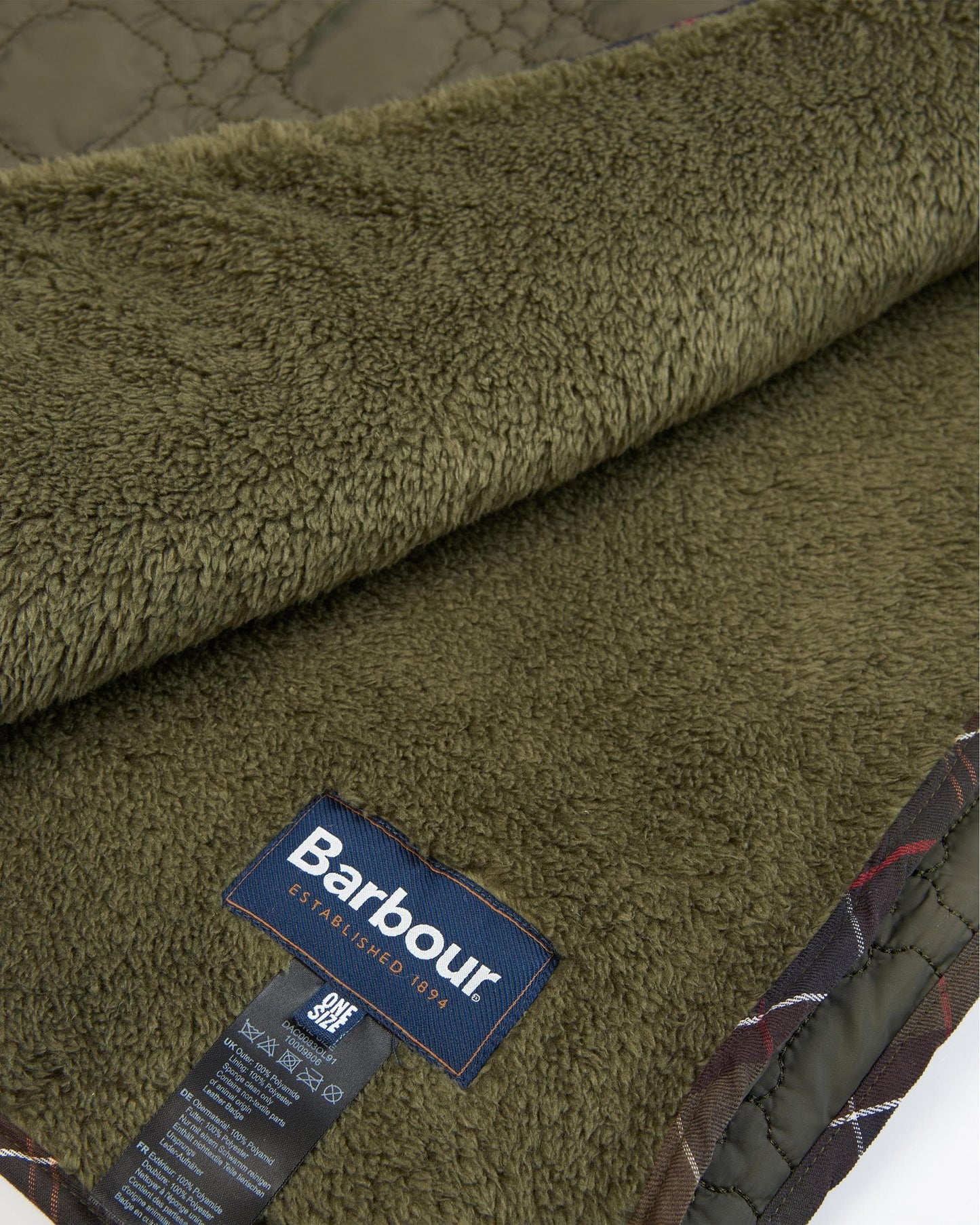 Barbour Dog Bone Quilted Blanket