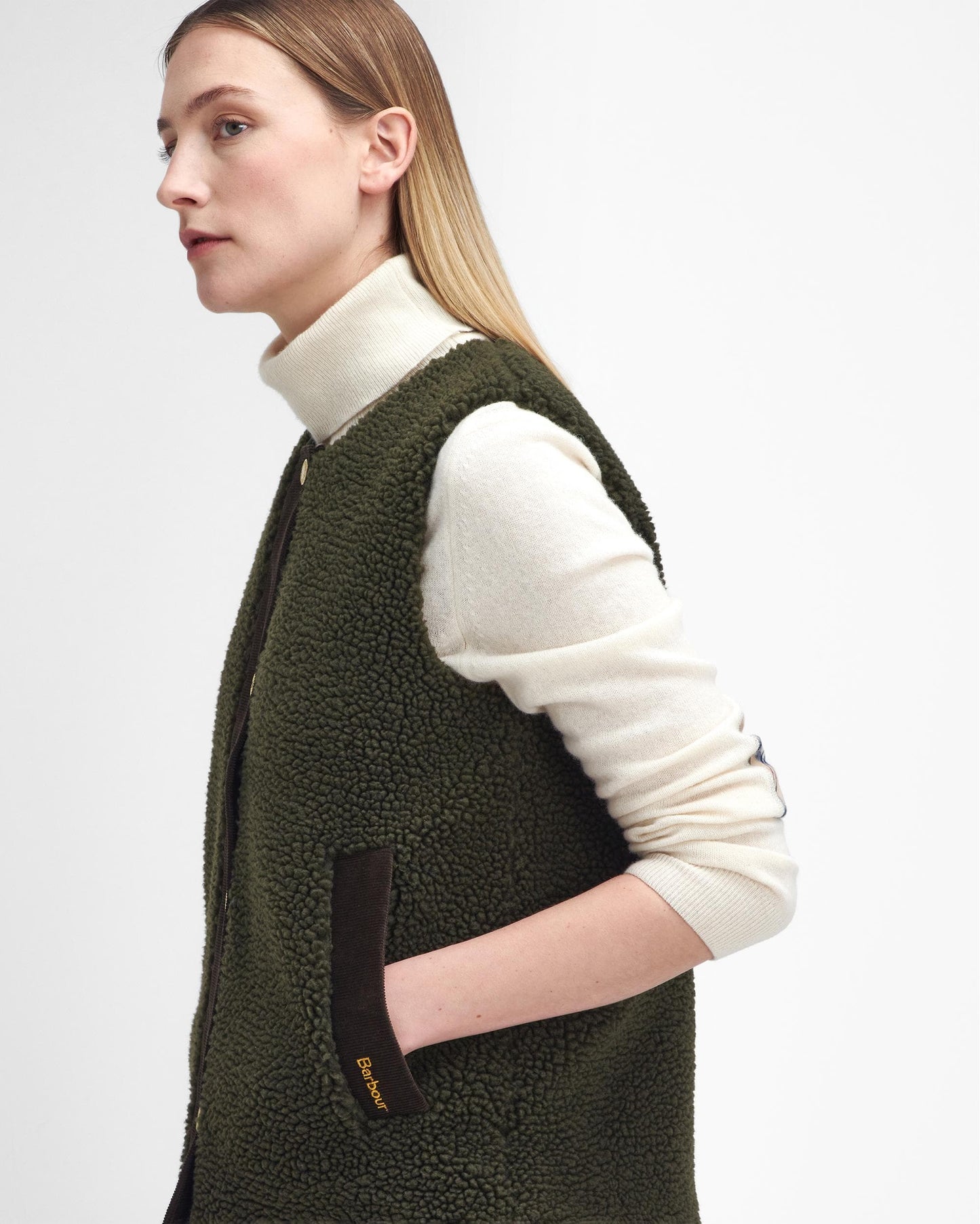 Barbour Dulsie Womens Liner - Olive/Ancient