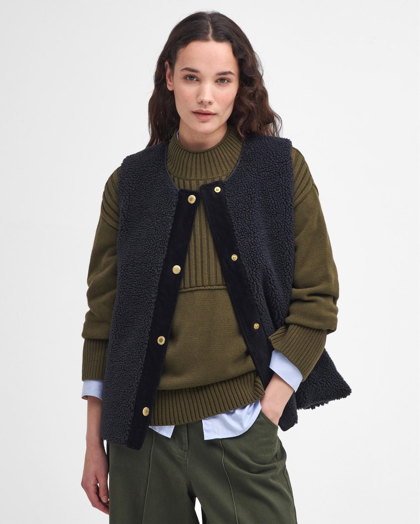 Barbour Dulsie Womens Liner - Black/Classic