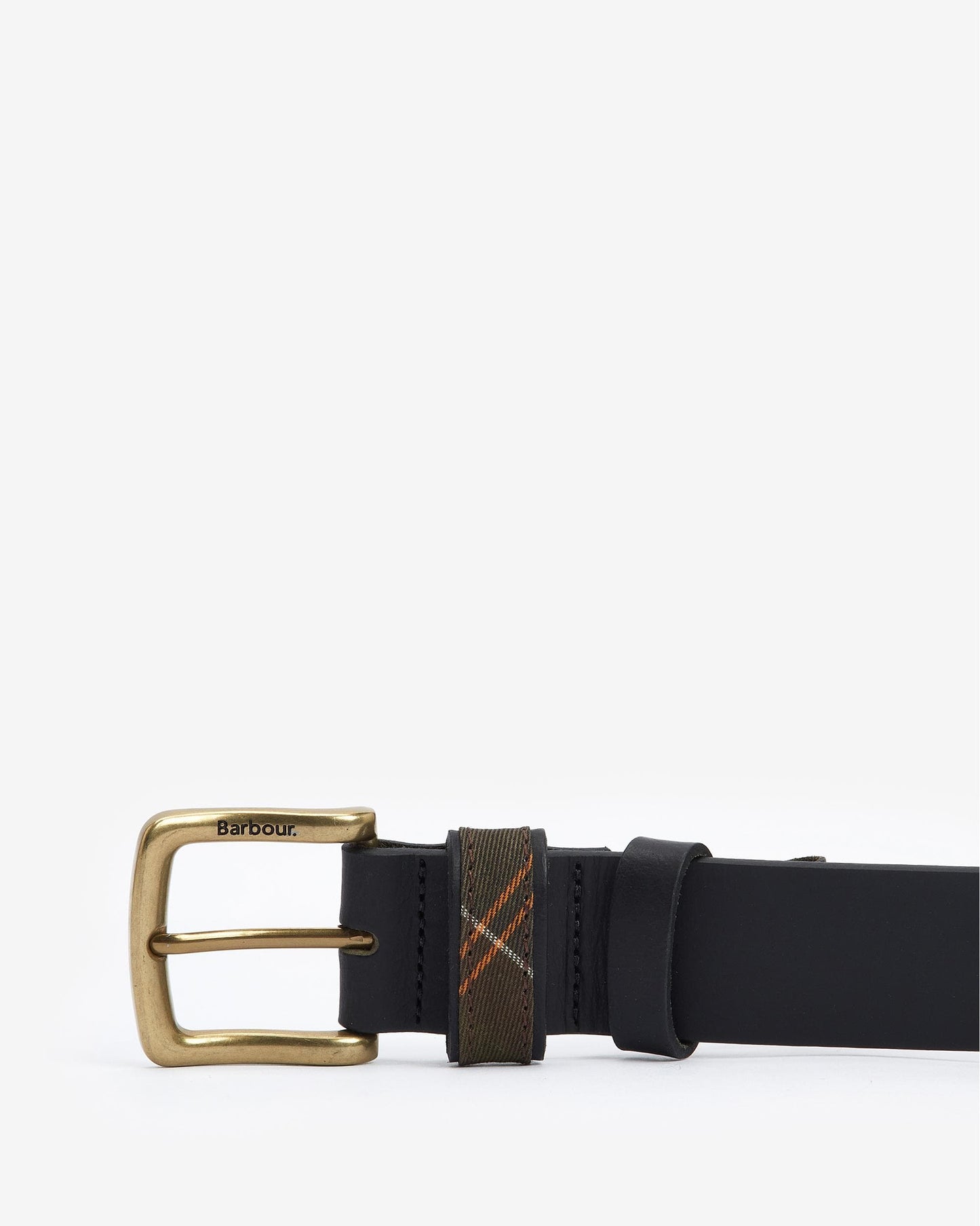 Barbour Esk Mens Leather Belt - Black