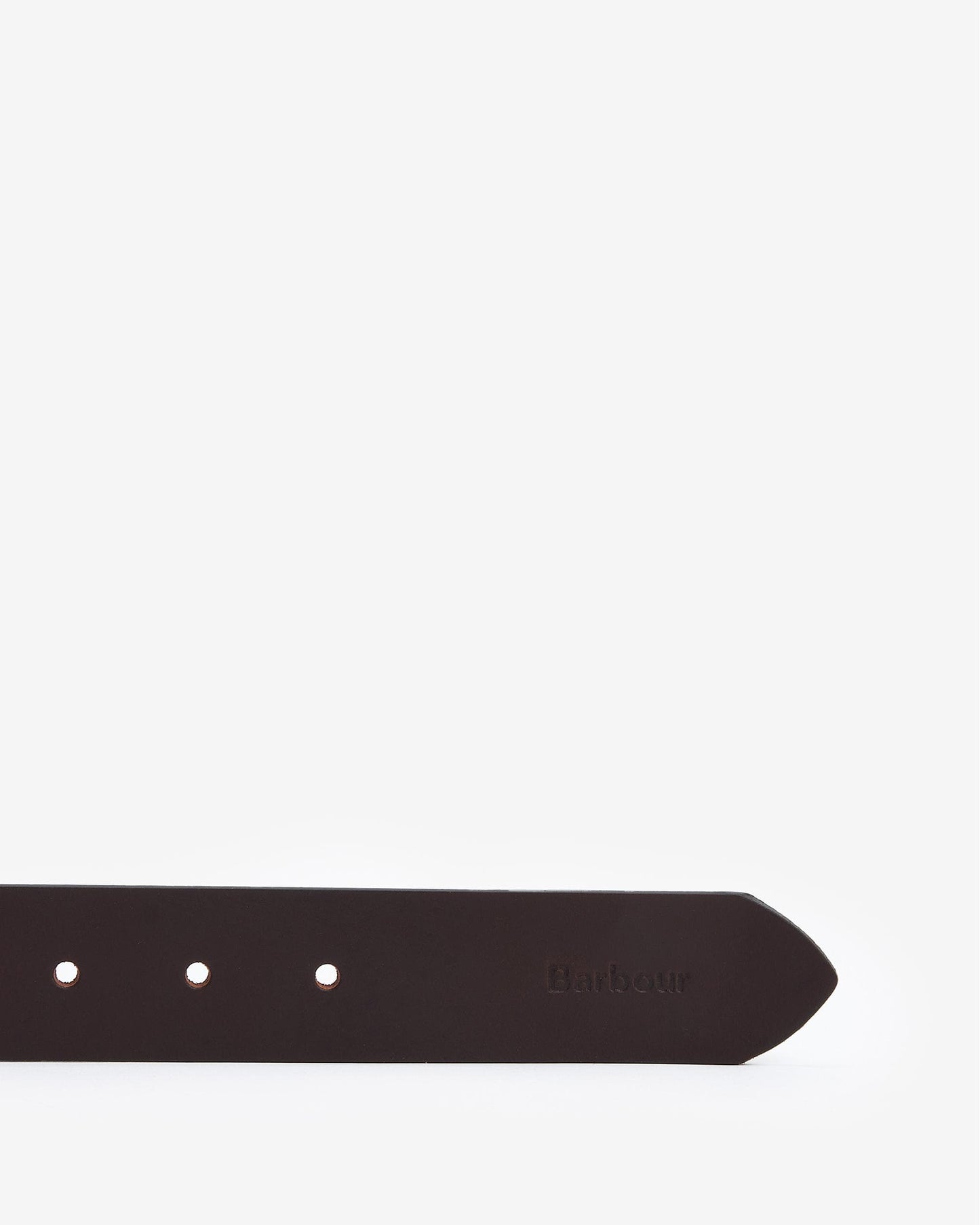 Barbour Esk Mens Leather Belt - Brown