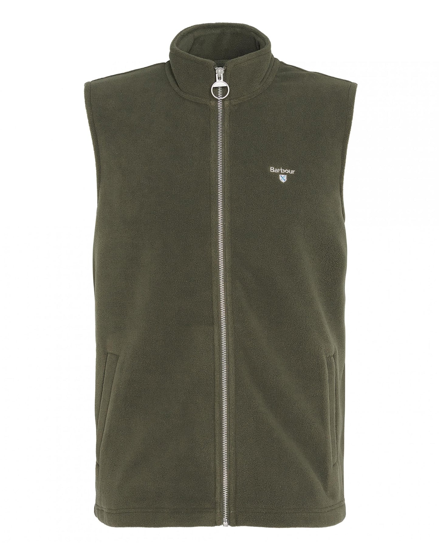 Barbour Essentials Mens Fleece Gilet - Mid Olive