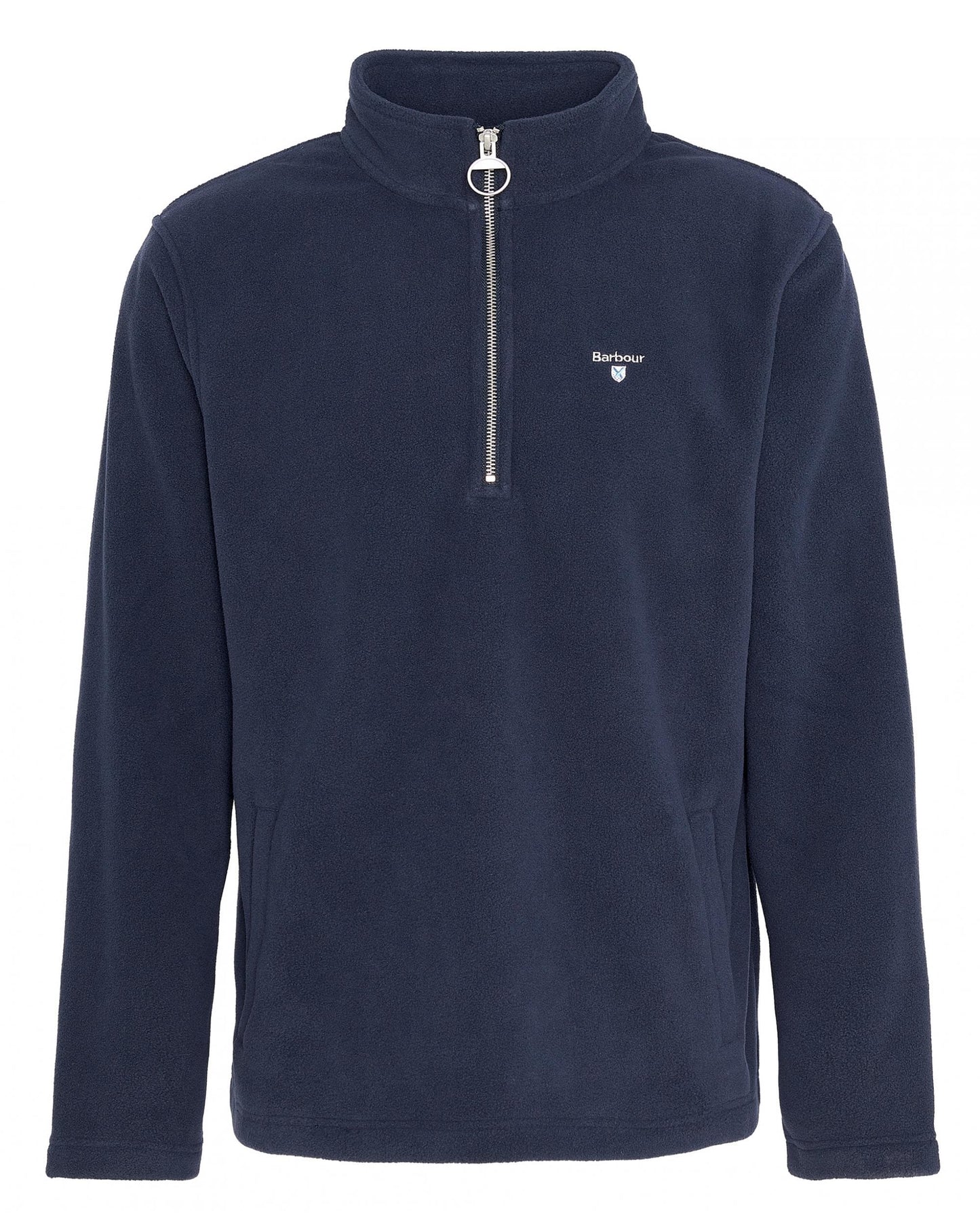 Barbour Essentials Mens Half Zip Fleece - Navy