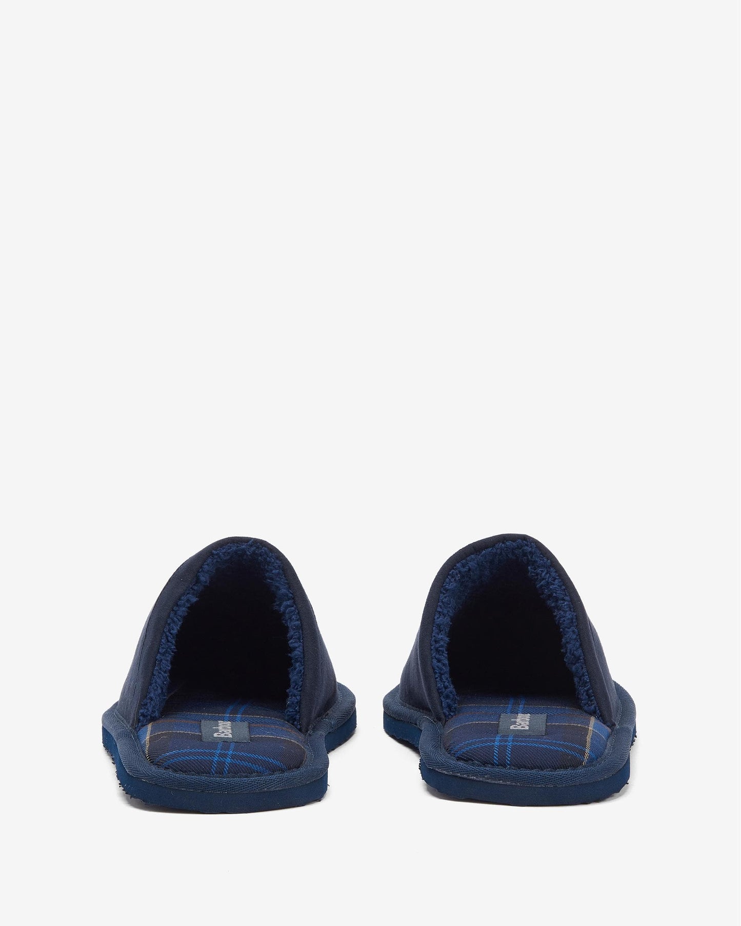 Barbour Everitt Mens Mule Slippers - Navy