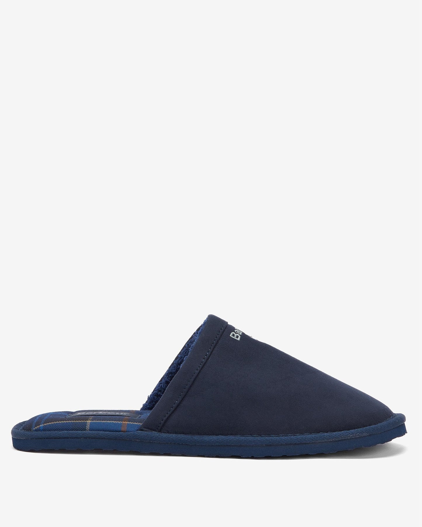 Barbour Everitt Mens Mule Slippers - Navy