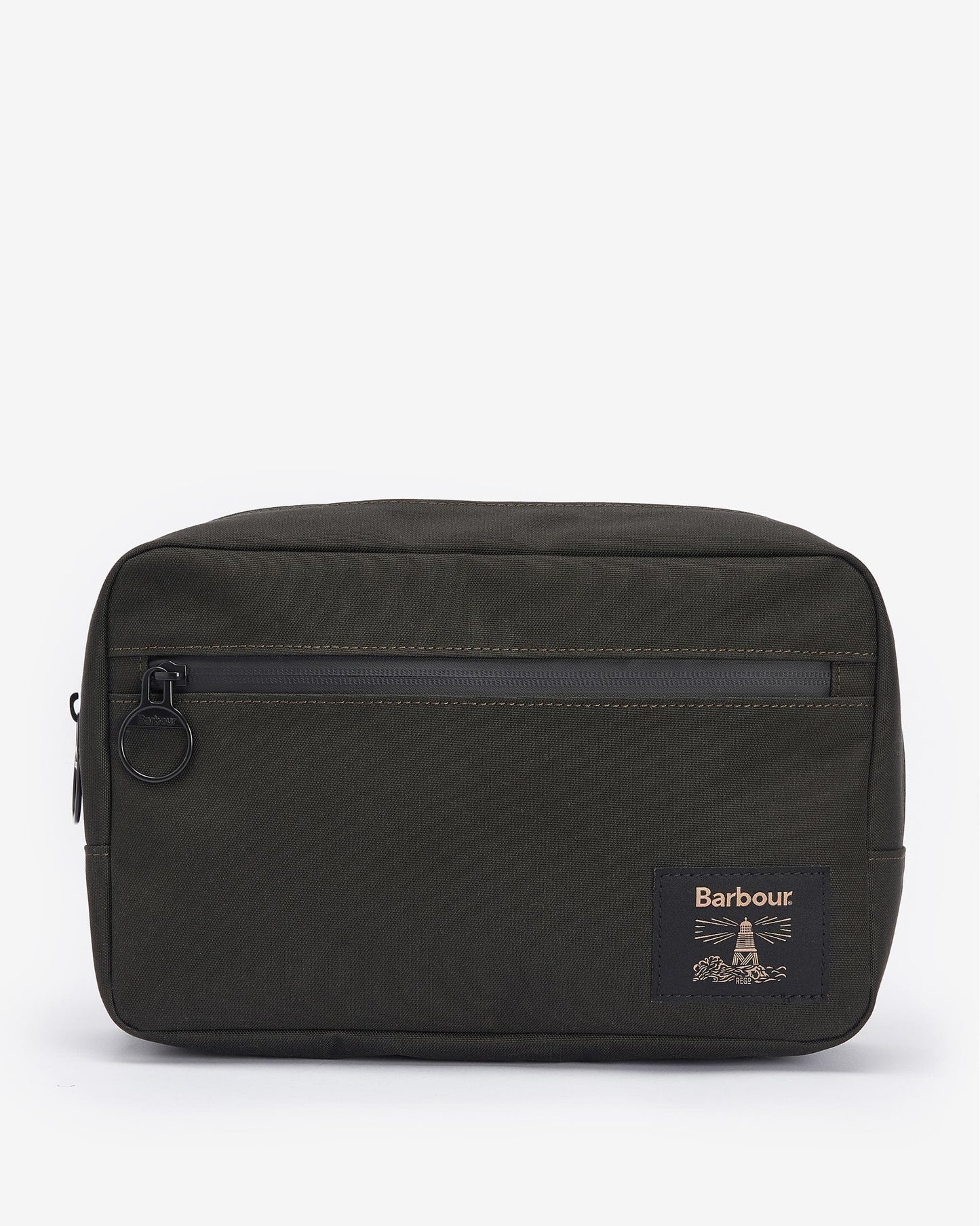 Barbour Field Mens Canvas Washbag