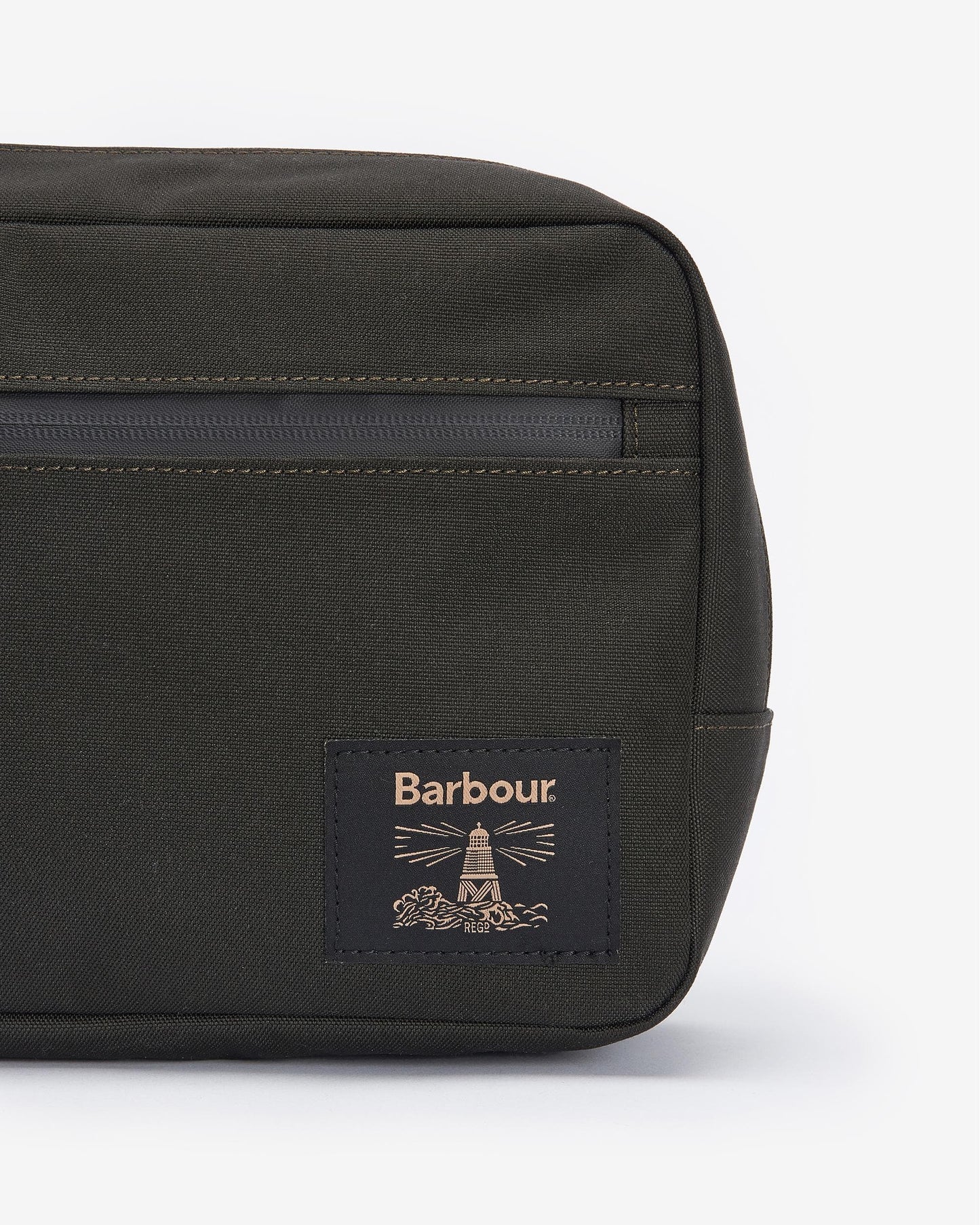 Barbour Field Mens Canvas Washbag