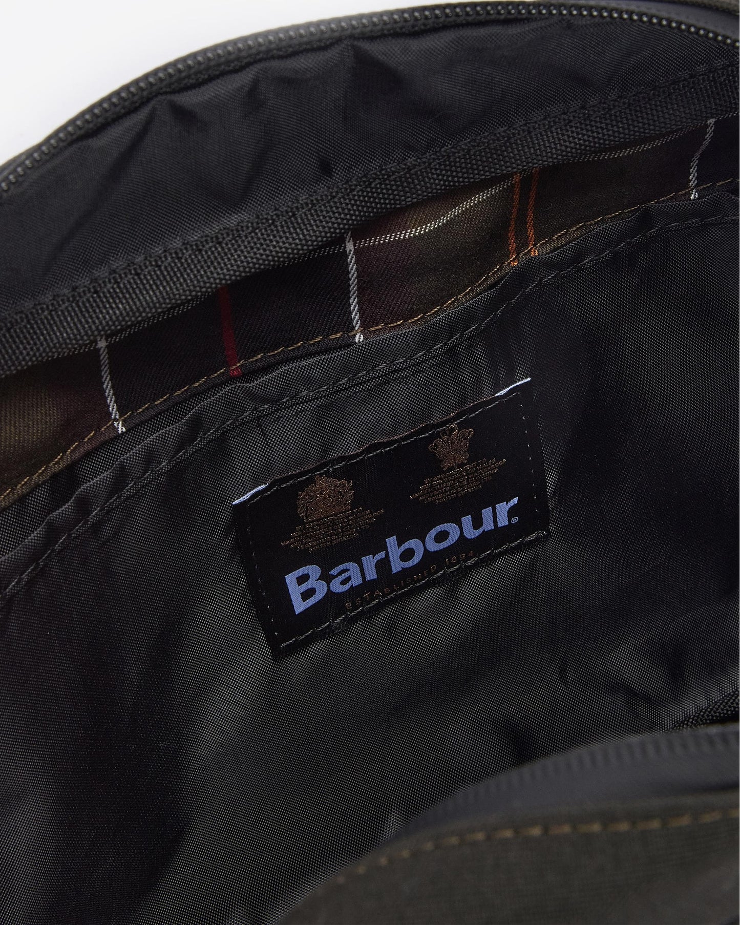 Barbour Field Mens Canvas Washbag