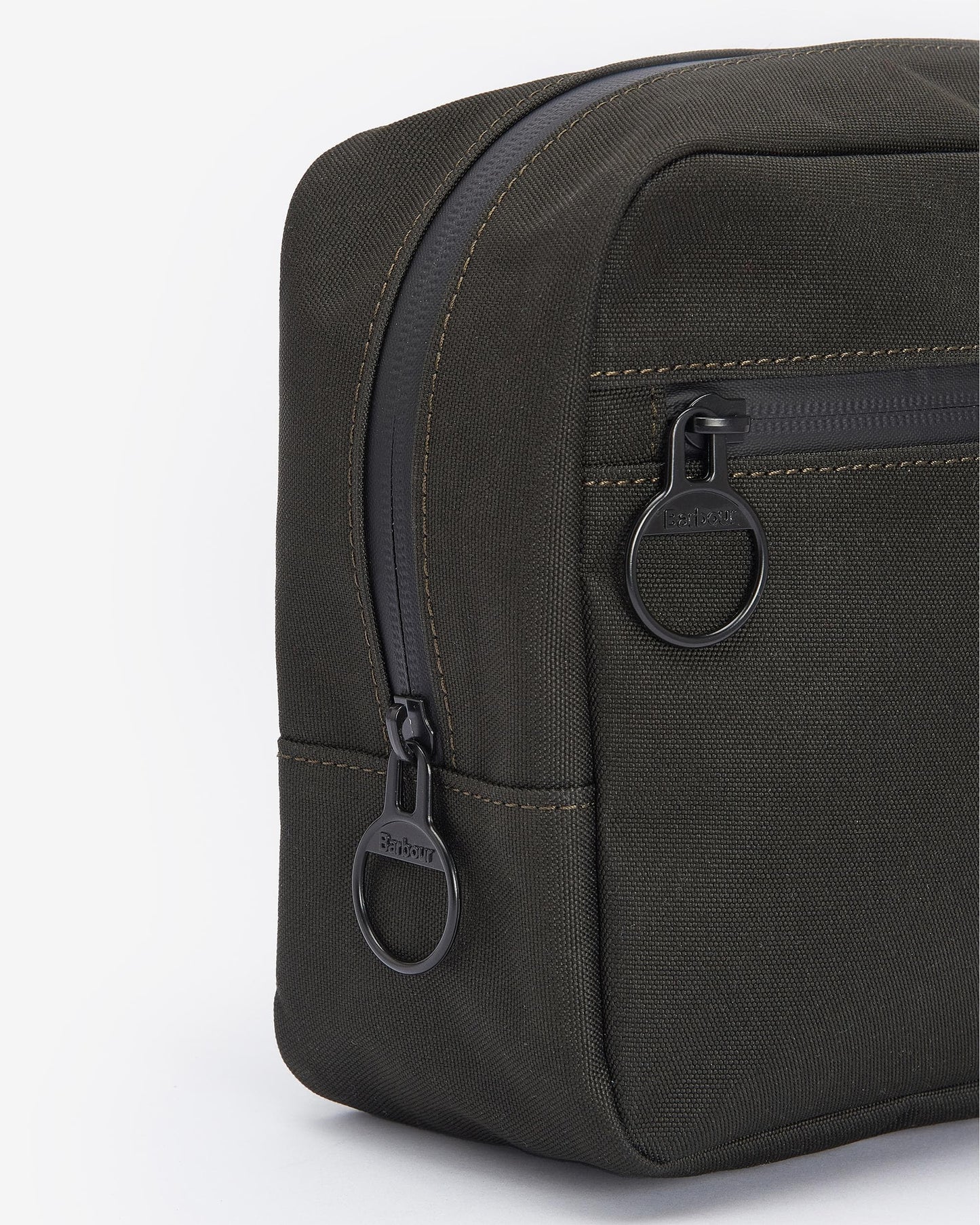 Barbour Field Mens Canvas Washbag