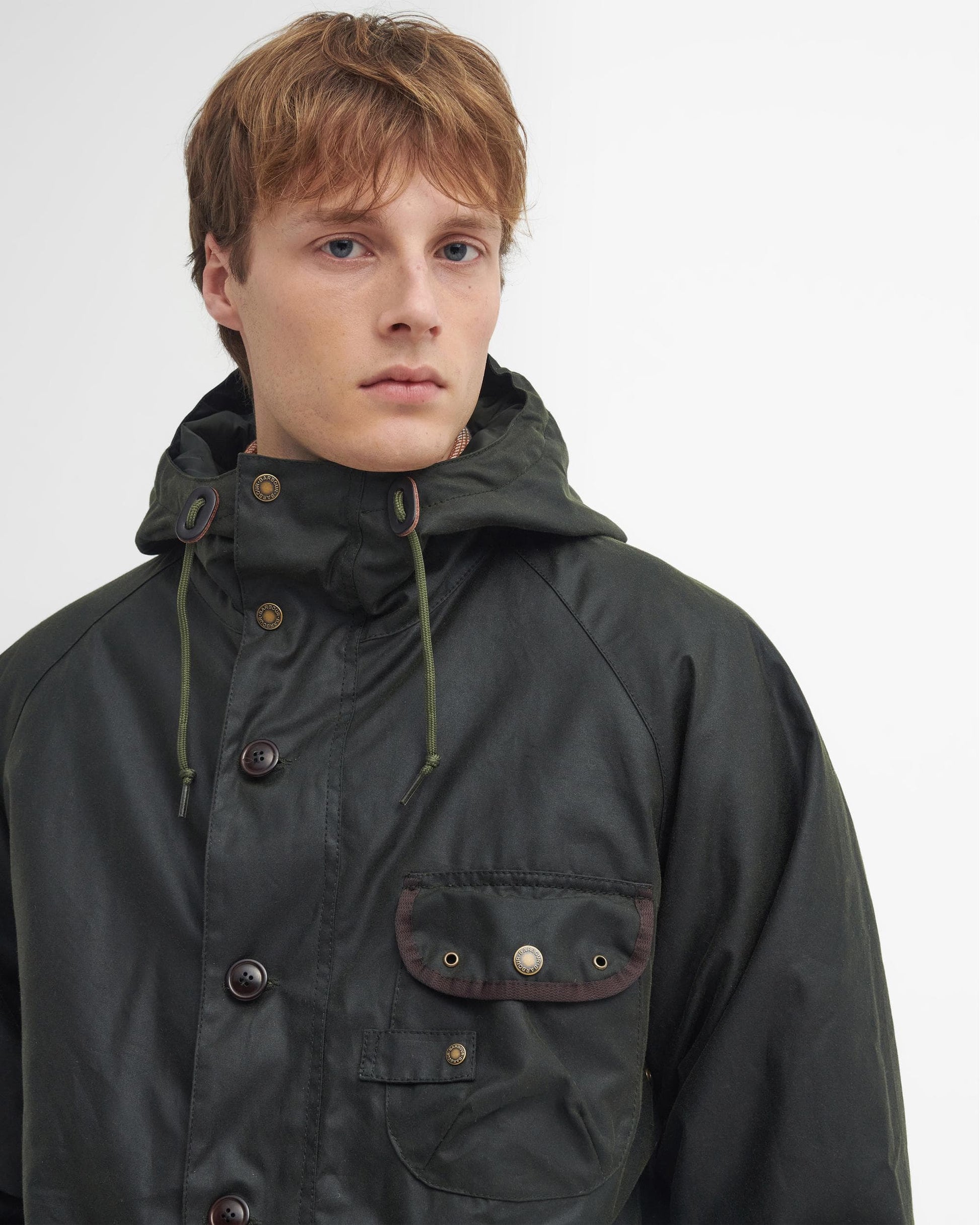 Barbour Barbour Field Mens Wax Parka
