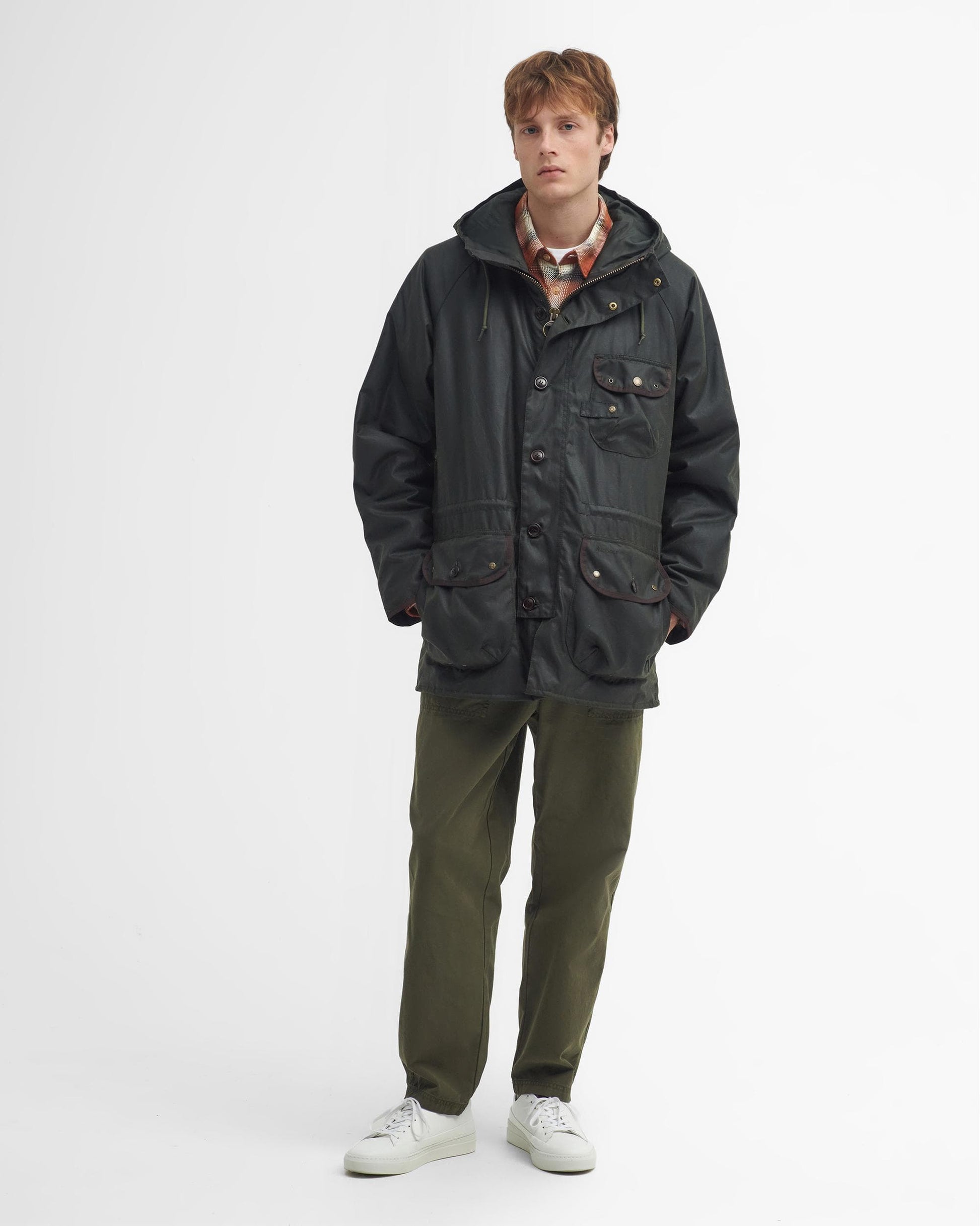 Barbour Barbour Field Mens Wax Parka