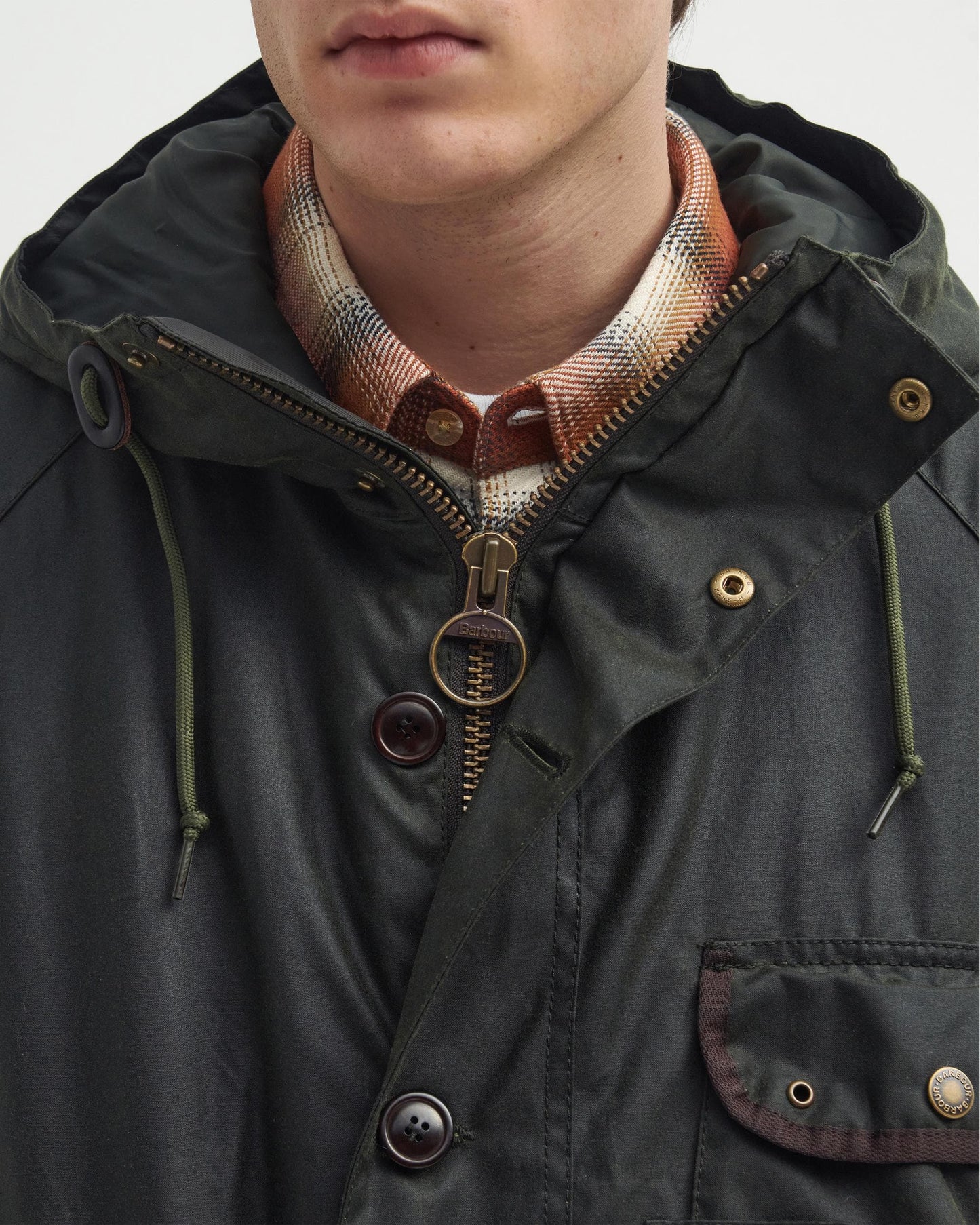 Barbour Barbour Field Mens Wax Parka