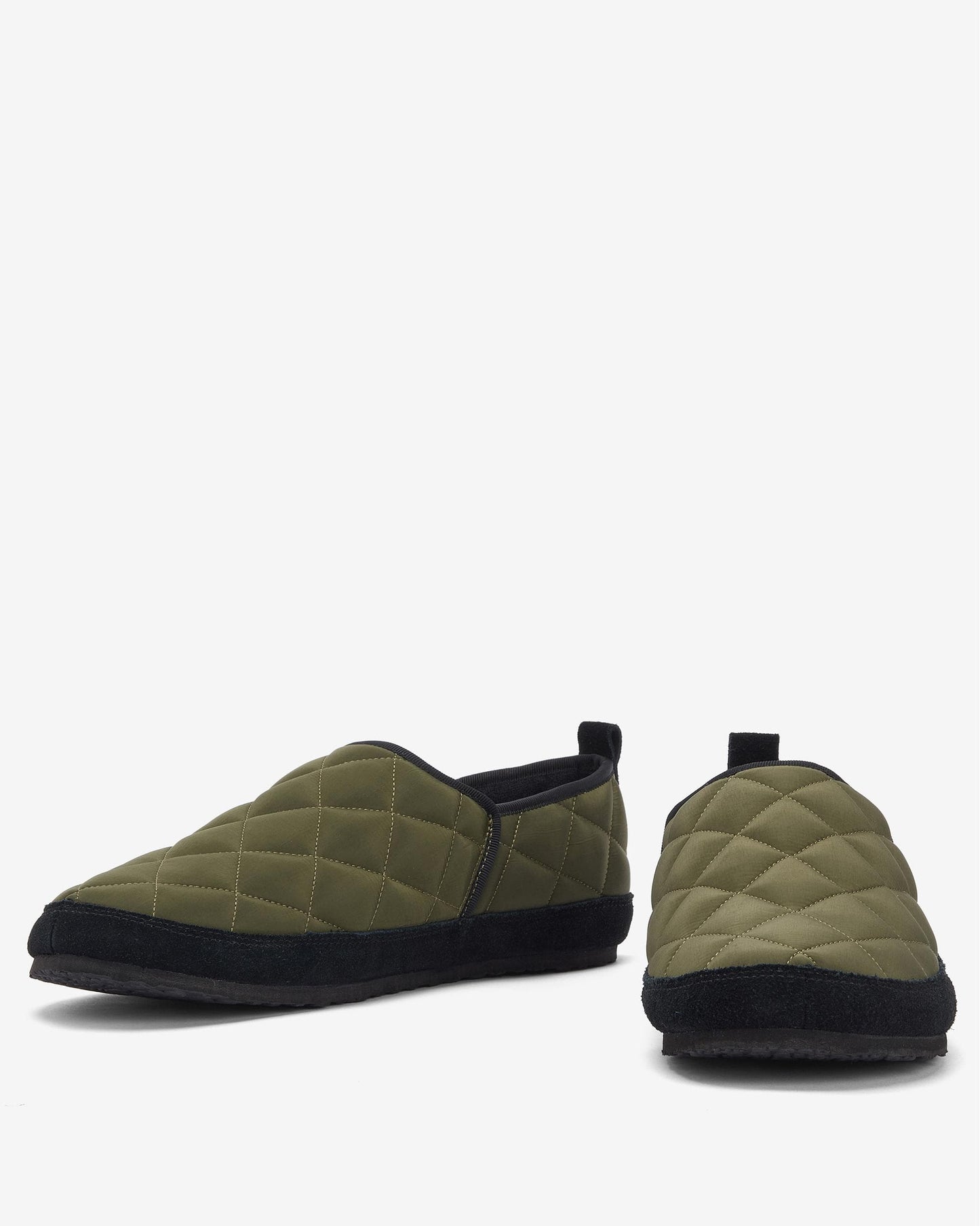 Barbour Hall Mens Quilted Slippers