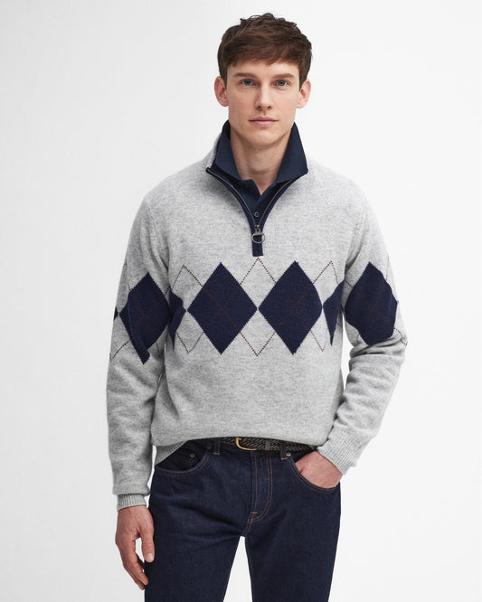 Barbour Barbour Hartfield Mens Half Zip Knitted Jumper