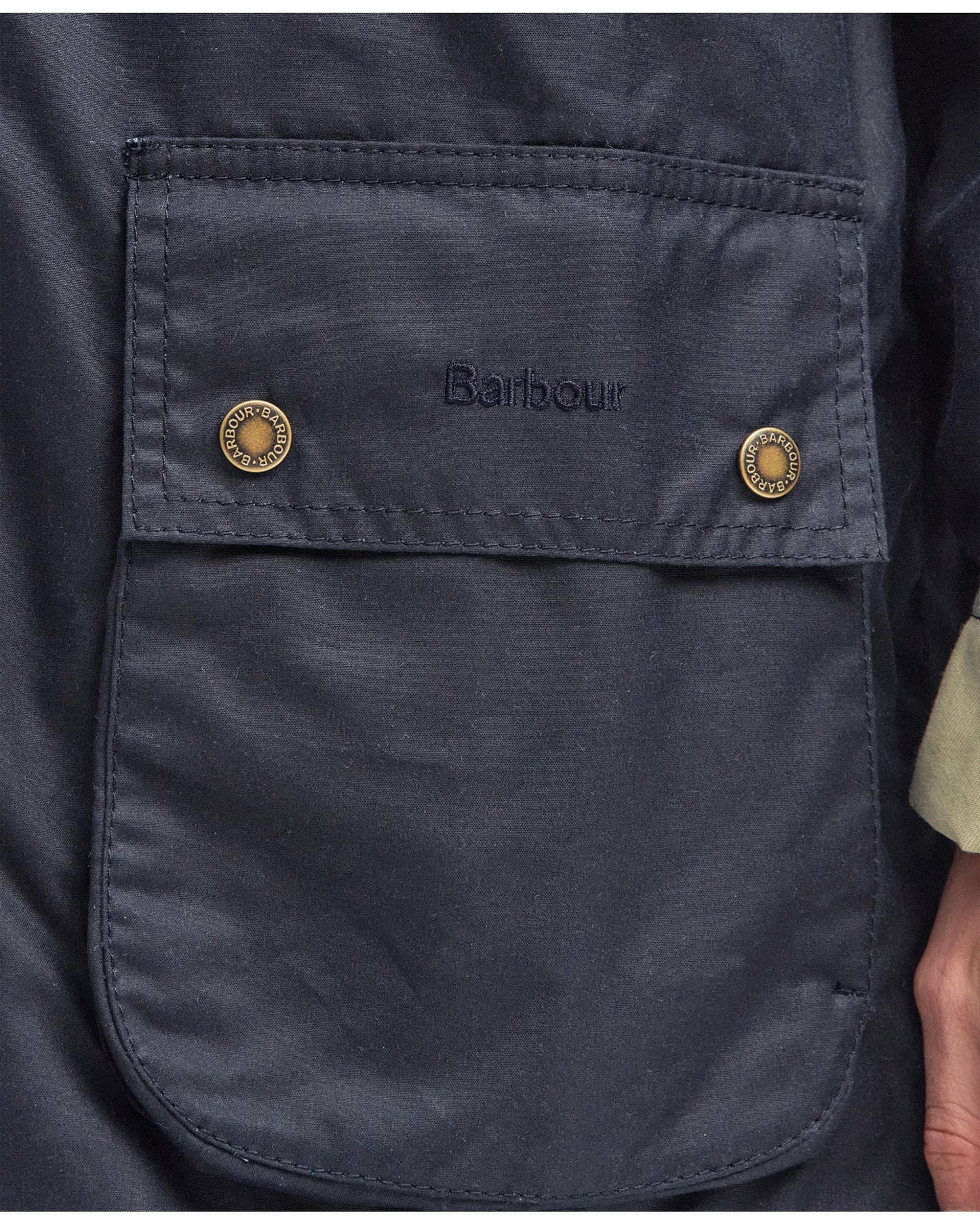 Barbour Highclere Womens Wax Jacket - Navy