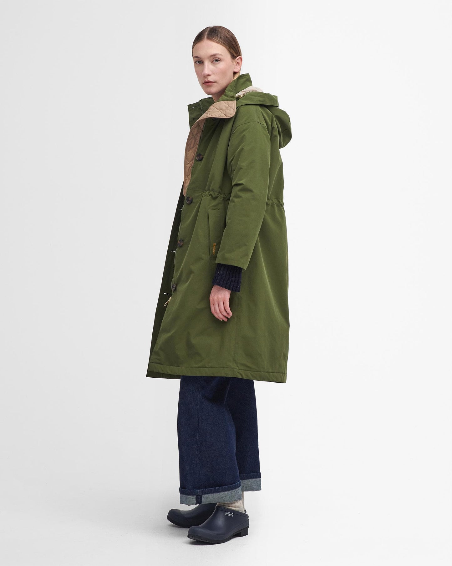 Barbour Iris Womens Long Waterproof Jacket