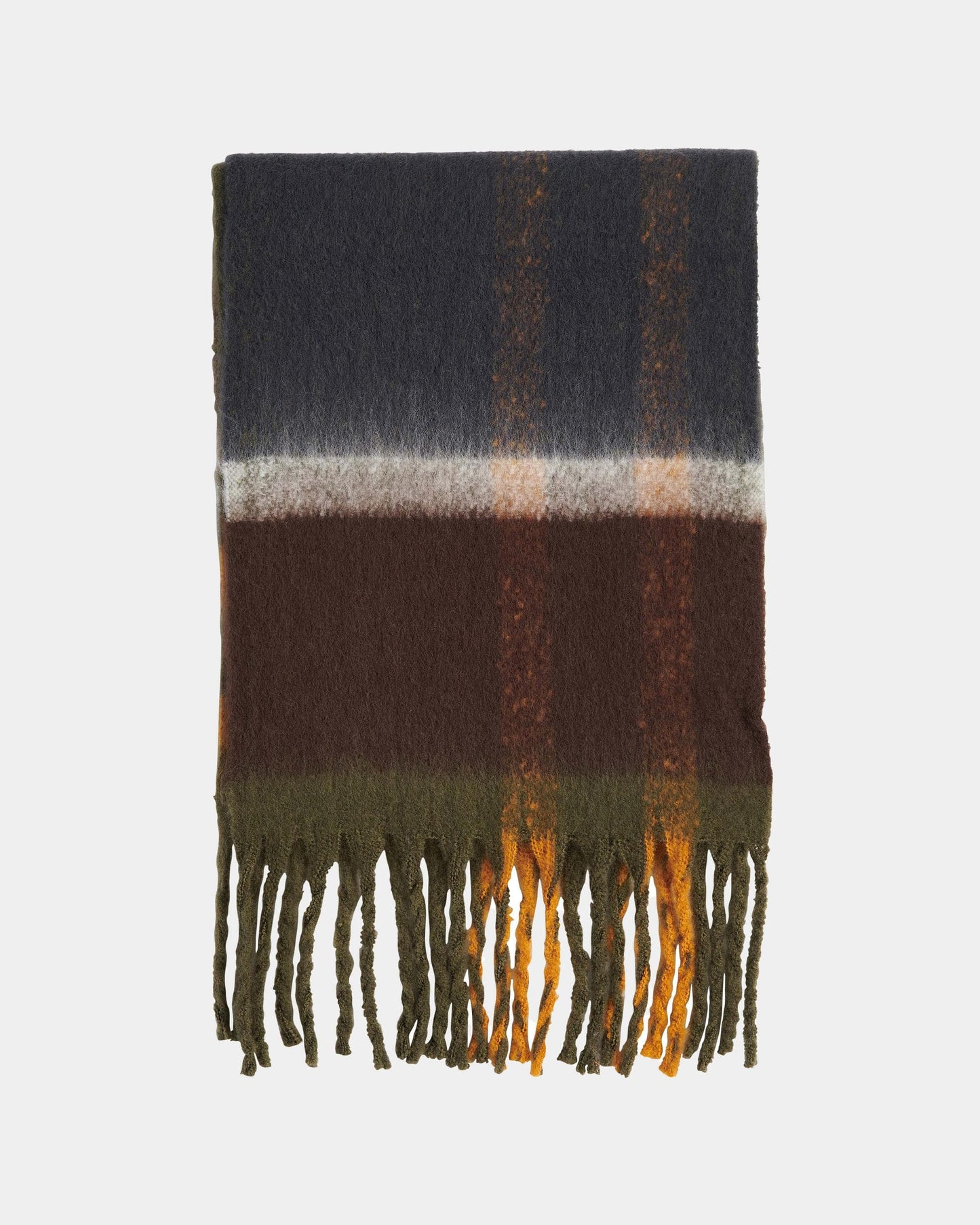 Barbour Isla Tartan Womens Boucle Scarf - Classic