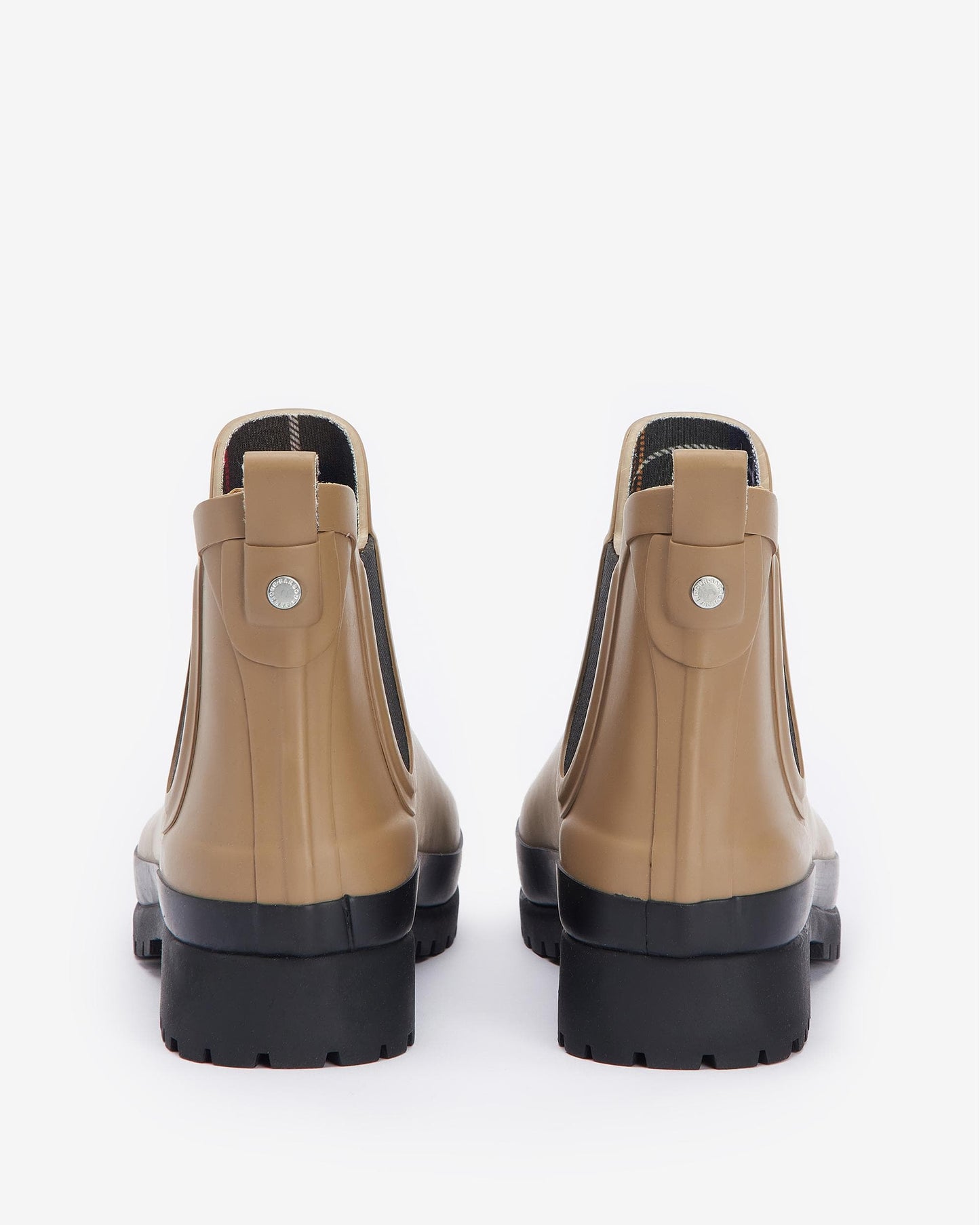 Barbour Mallow Womens Chelsea Wellies - Sandstone/Black