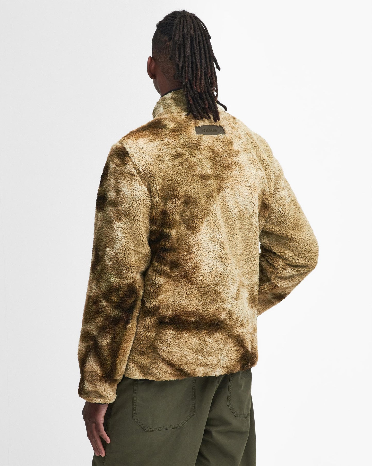 Barbour Barbour Moor Mens Tie Dye Fleece Jacket