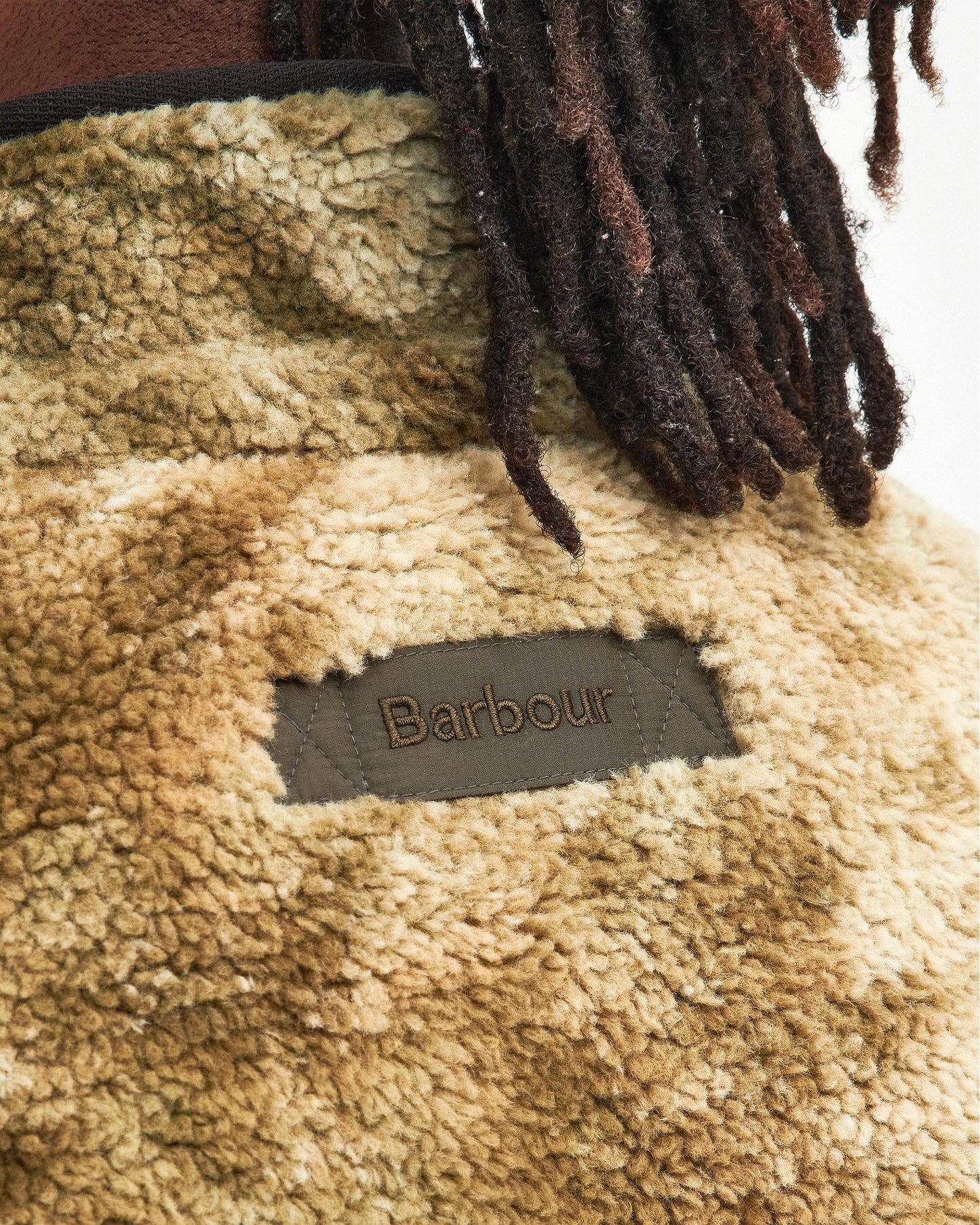 Barbour Barbour Moor Mens Tie Dye Fleece Jacket