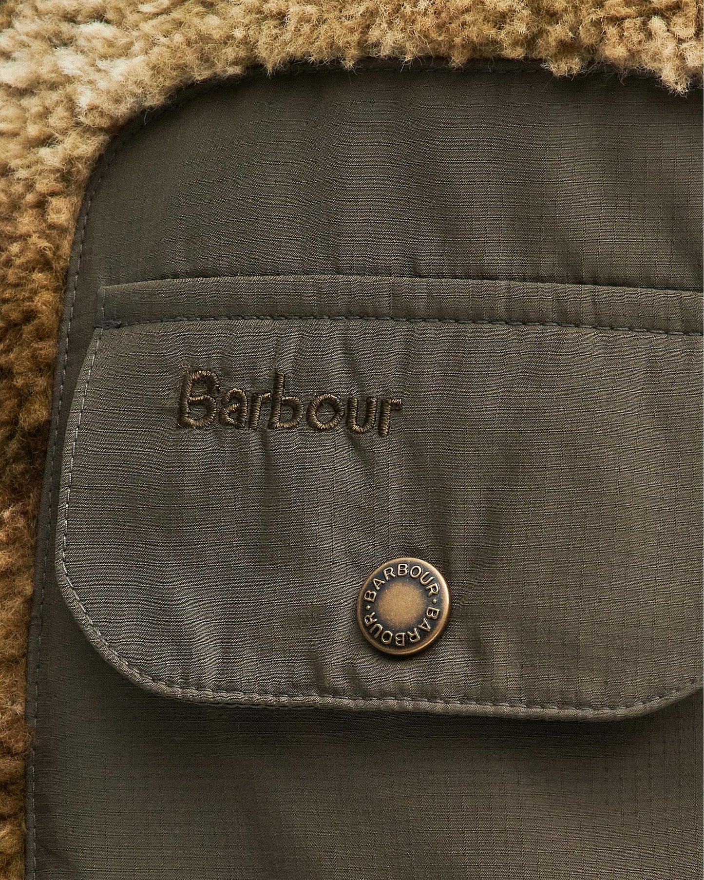 Barbour Barbour Moor Mens Tie Dye Fleece Jacket