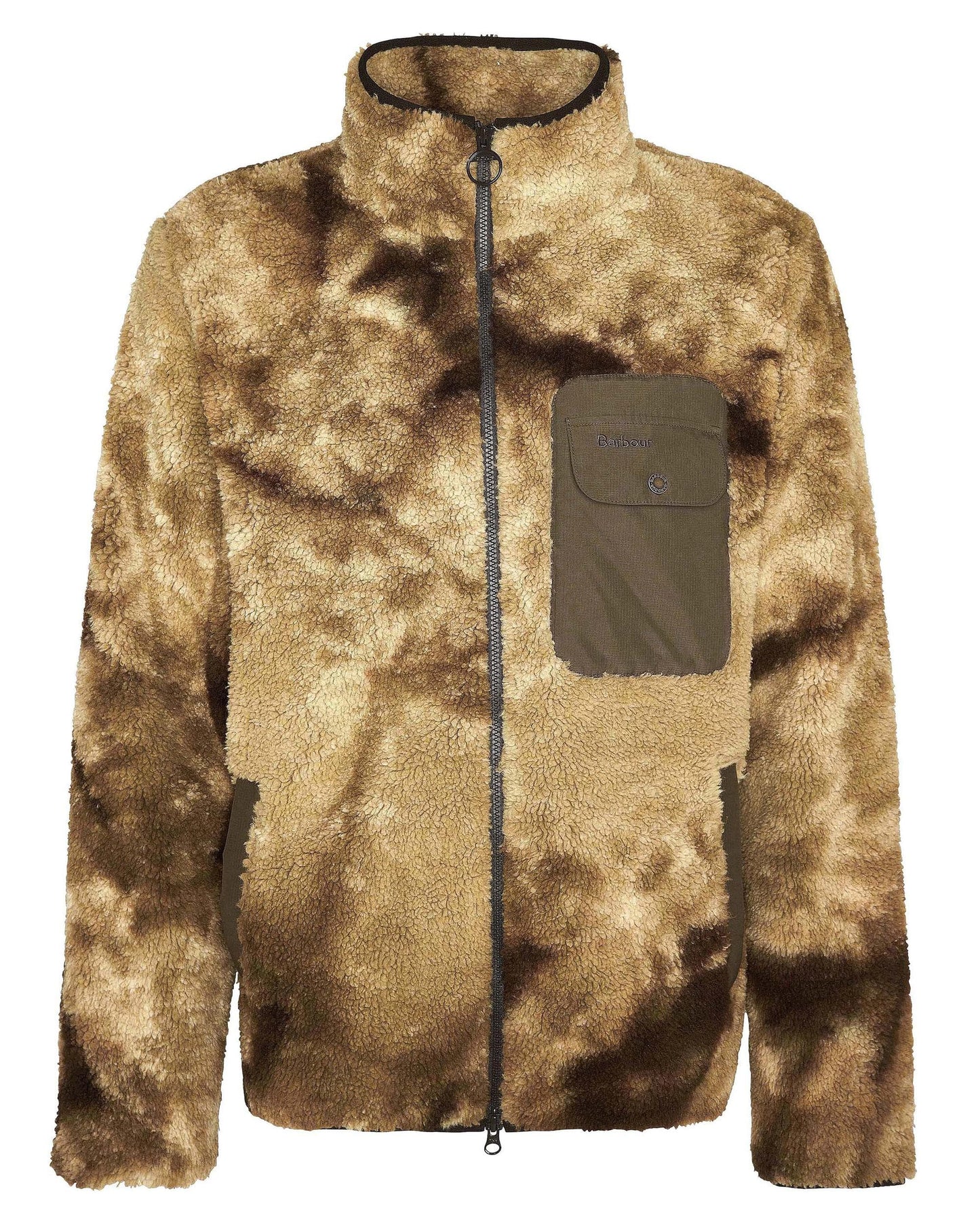 Barbour Barbour Moor Mens Tie Dye Fleece Jacket