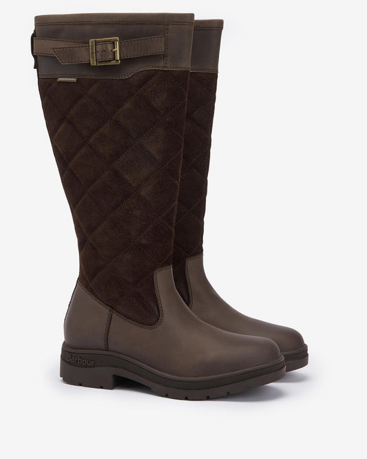 Barbour Oak Womens Tall Boots