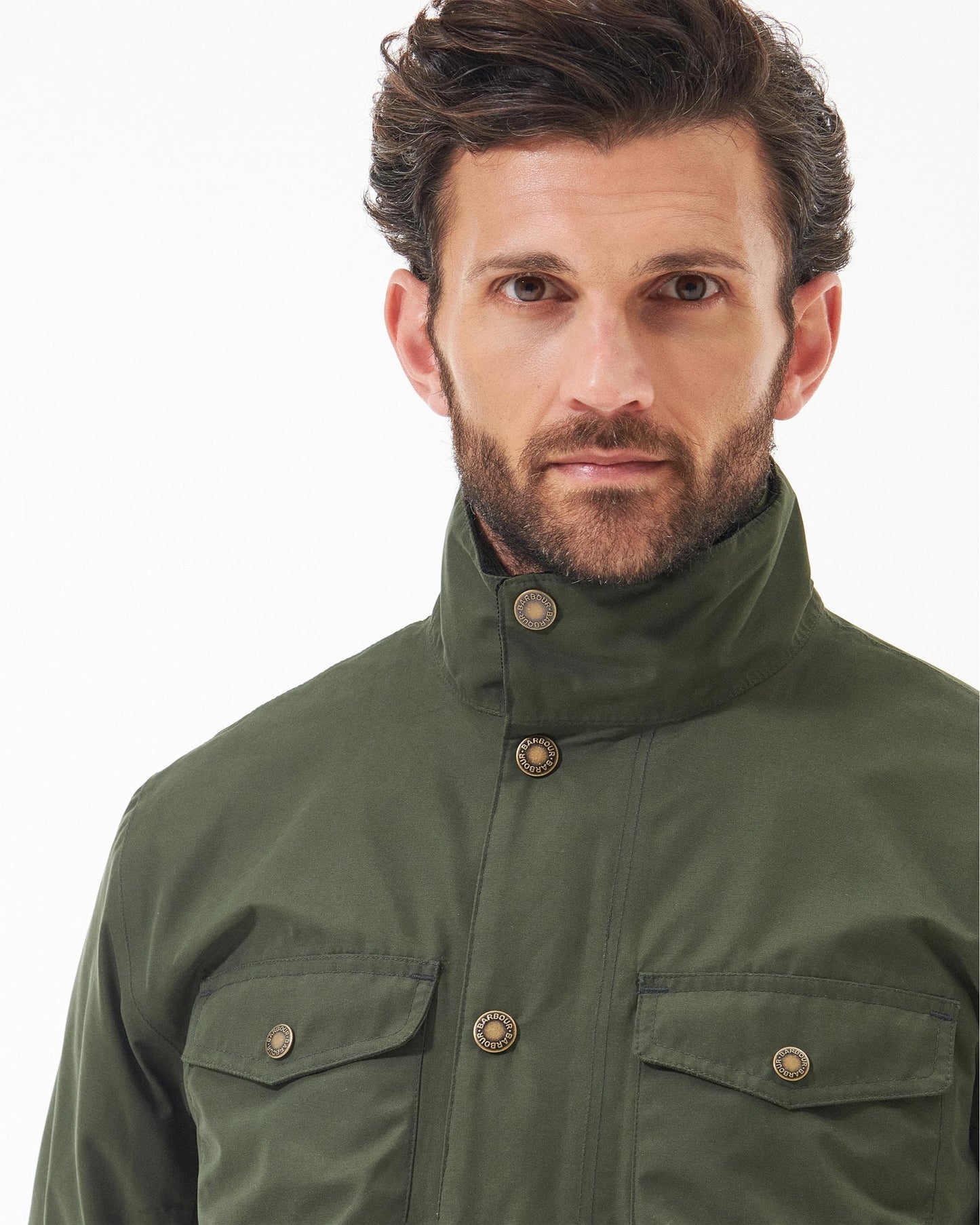 Barbour Ogston Mens Waterproof Jacket - Olive