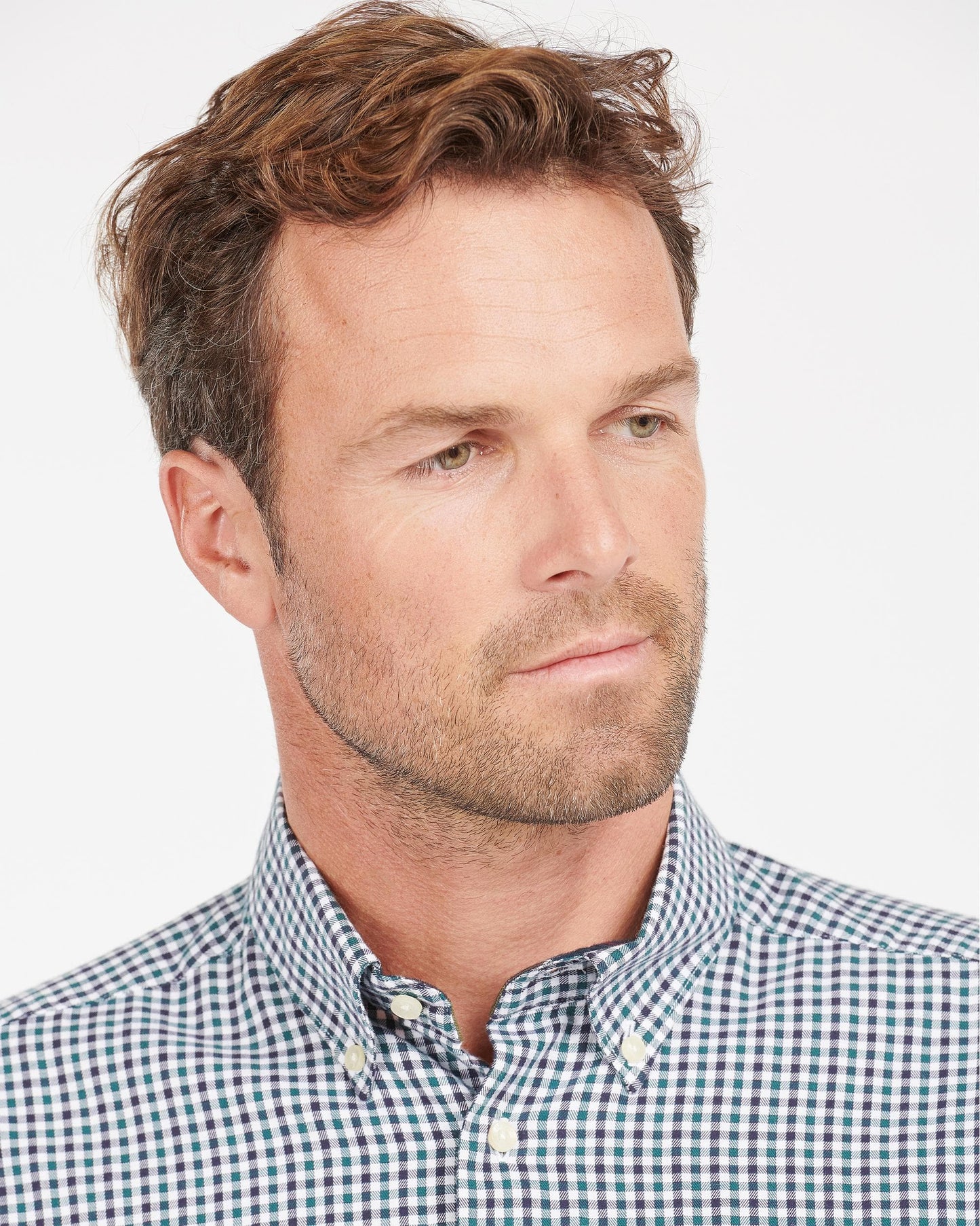 Barbour Padshaw Tailored Mens Shirt - Green