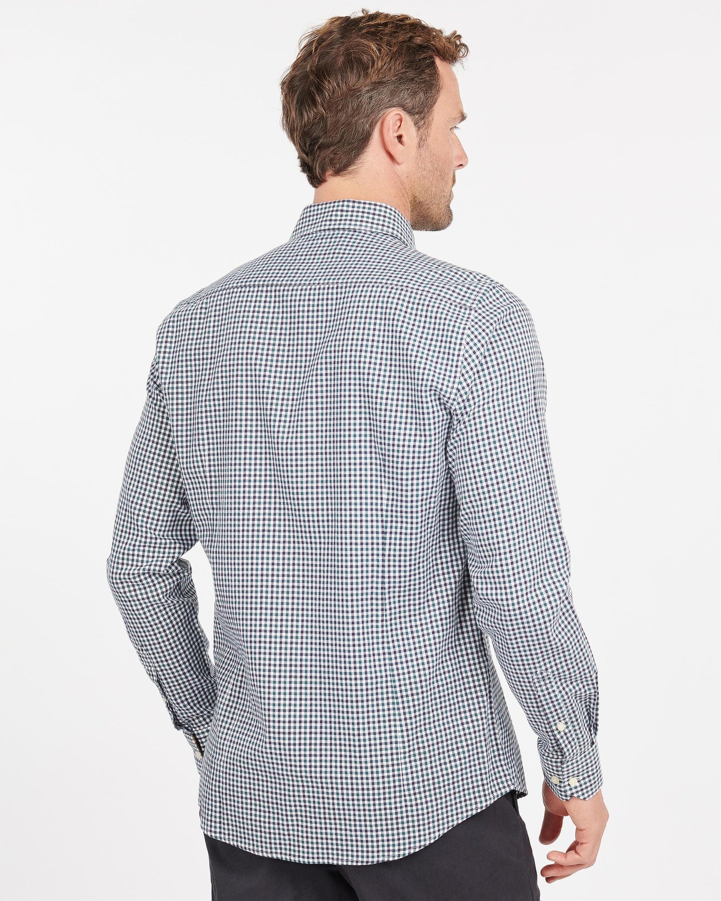 Barbour Padshaw Tailored Mens Shirt - Green