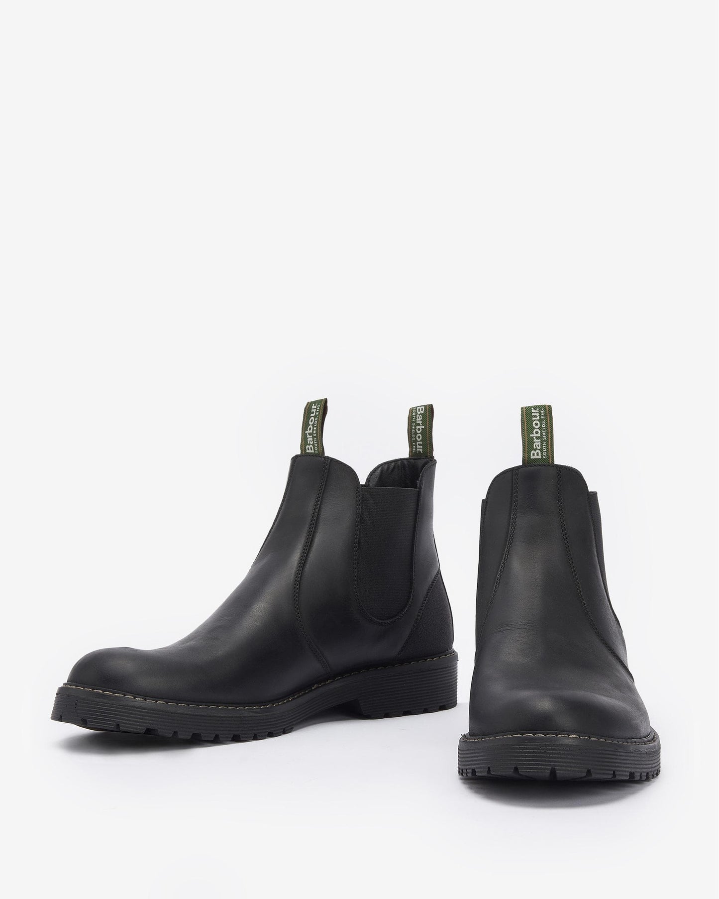 Barbour Patton Mens Chelsea Boots - Black