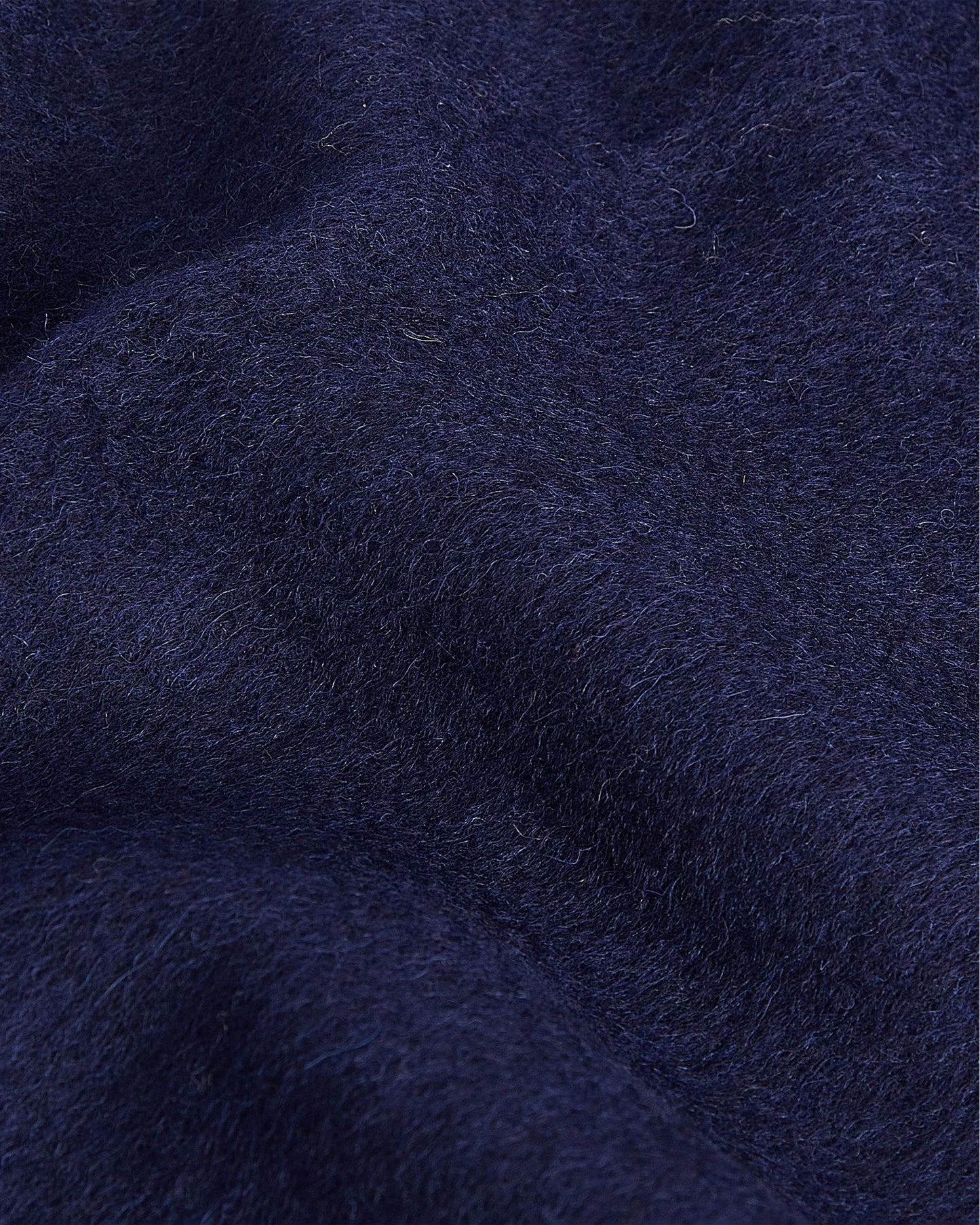 Barbour Unisex Plain Lambswool Scarf - Navy