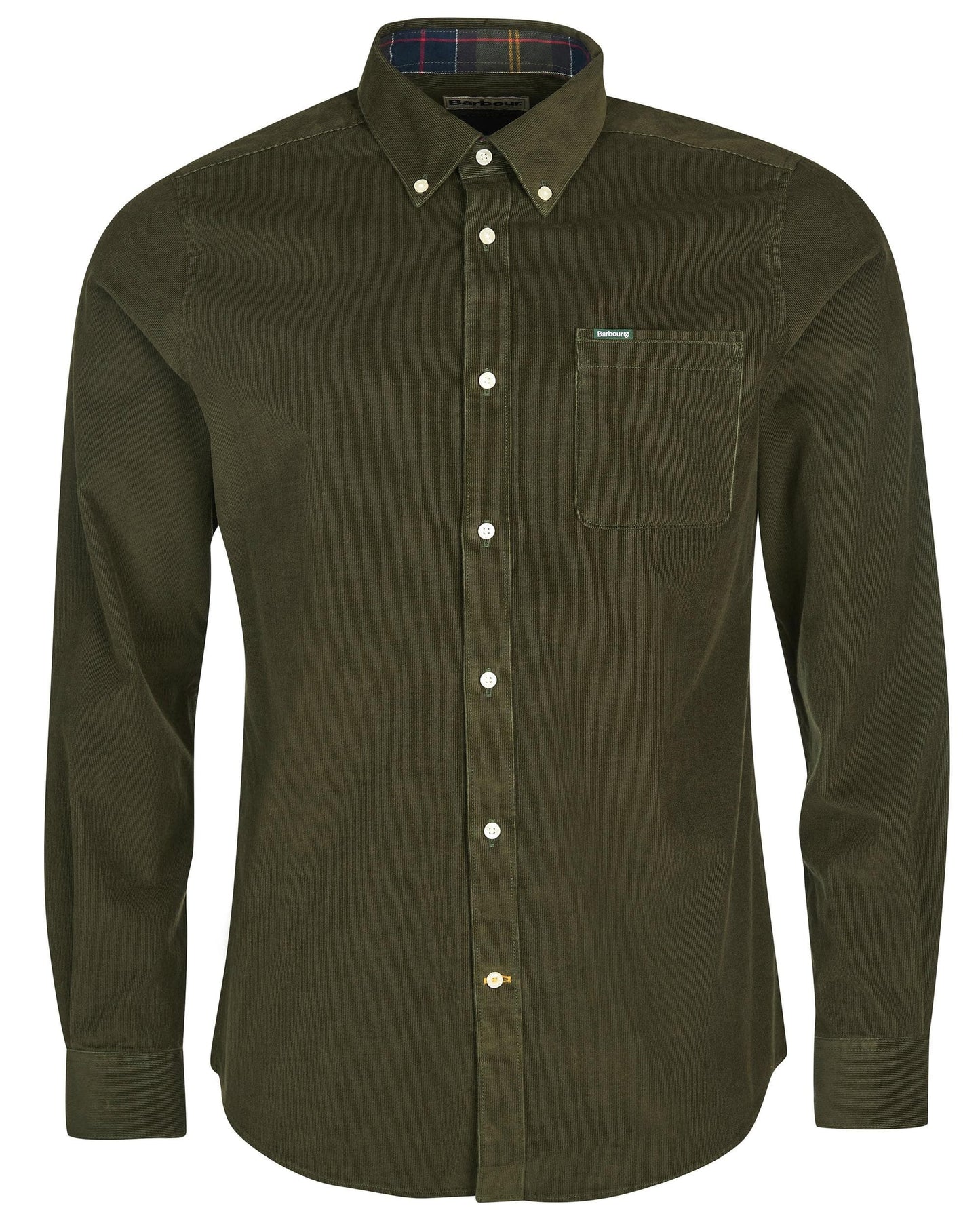 Barbour Ramsey Tailored Mens Shirt - Forest