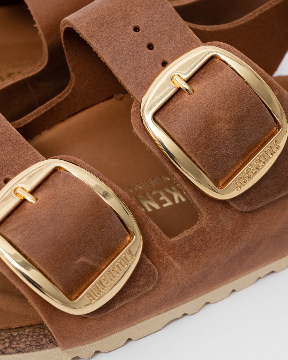 Birkenstock Milano Big Buckle Womens Oiled Leather Sandals