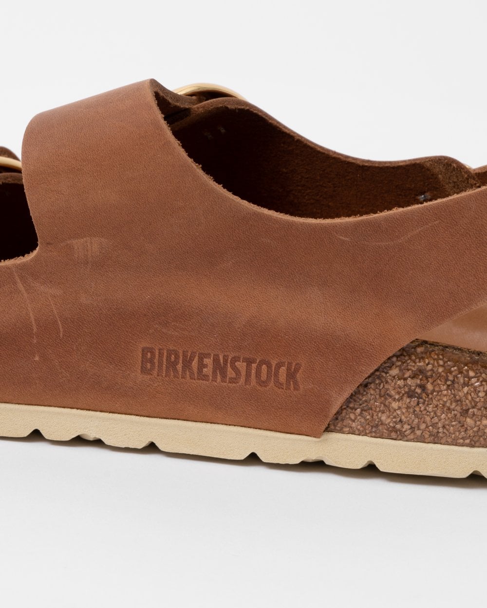 Birkenstock Milano Big Buckle Womens Oiled Leather Sandals