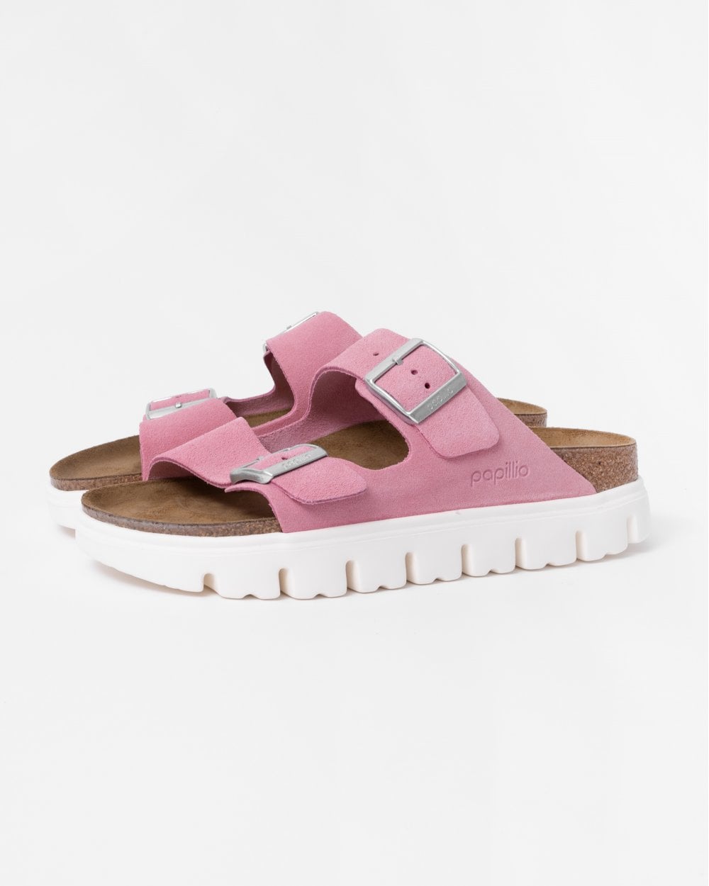 Birkenstock Papillio Arizona Chunky Womens Suede Sandals