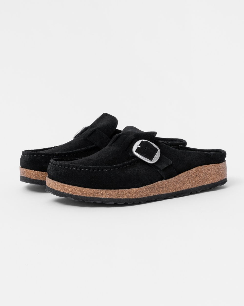 Birkenstock Buckley Suede Leather Womens Moccasin clogs