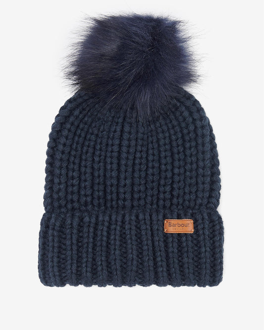 Barbour Saltburn Womens Beanie - Navy