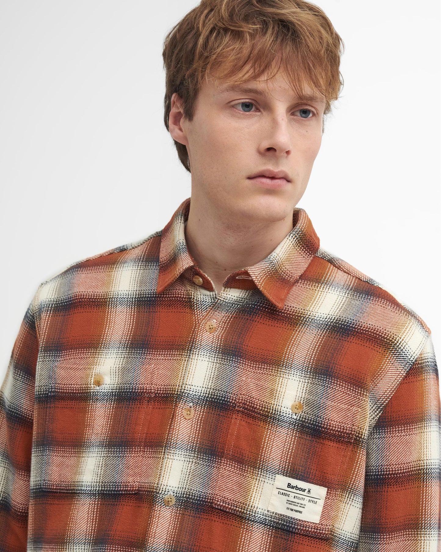 Barbour Barbour Stonebank Mens Relaxed Long Sleeve Checked Shirt