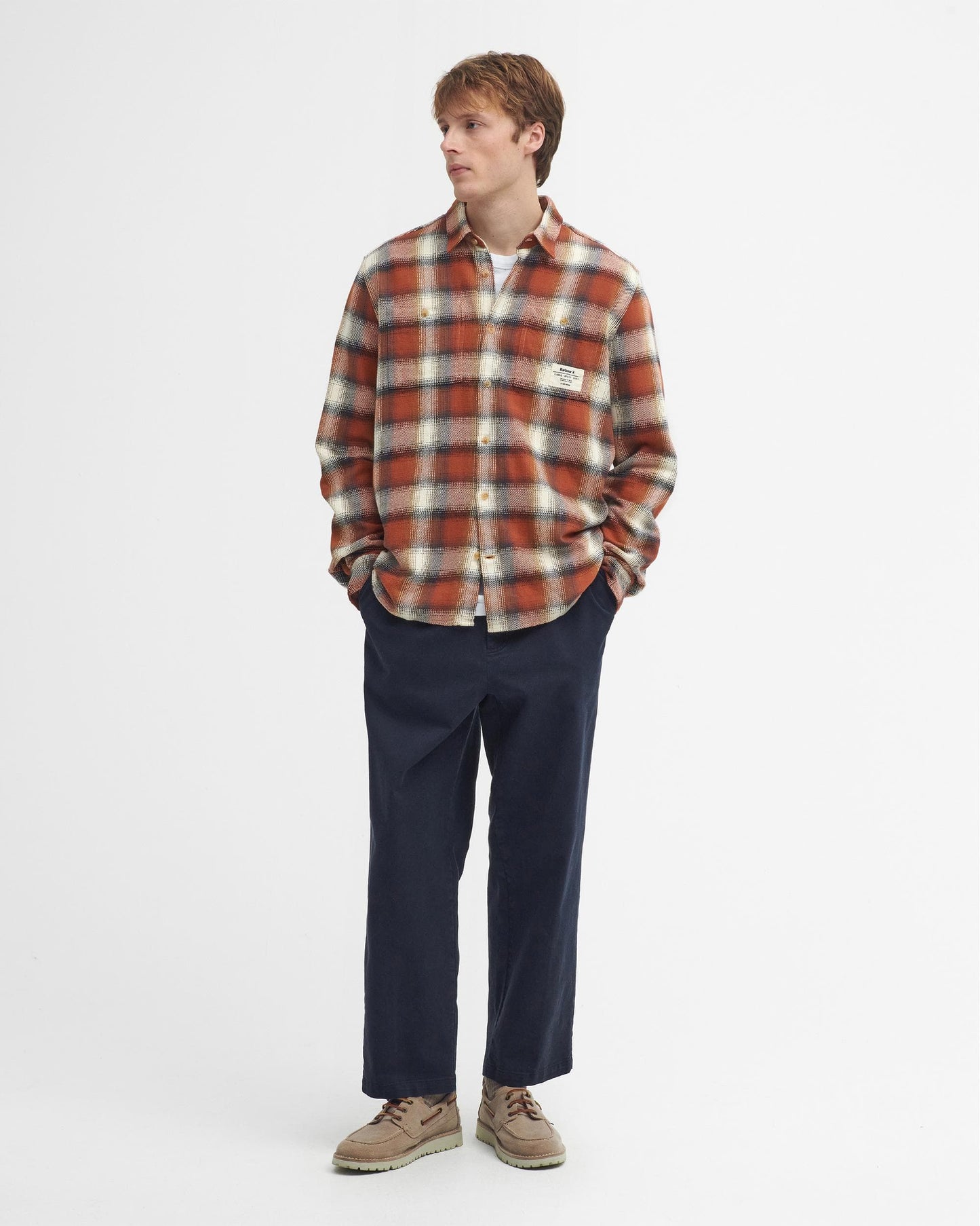 Barbour Barbour Stonebank Mens Relaxed Long Sleeve Checked Shirt