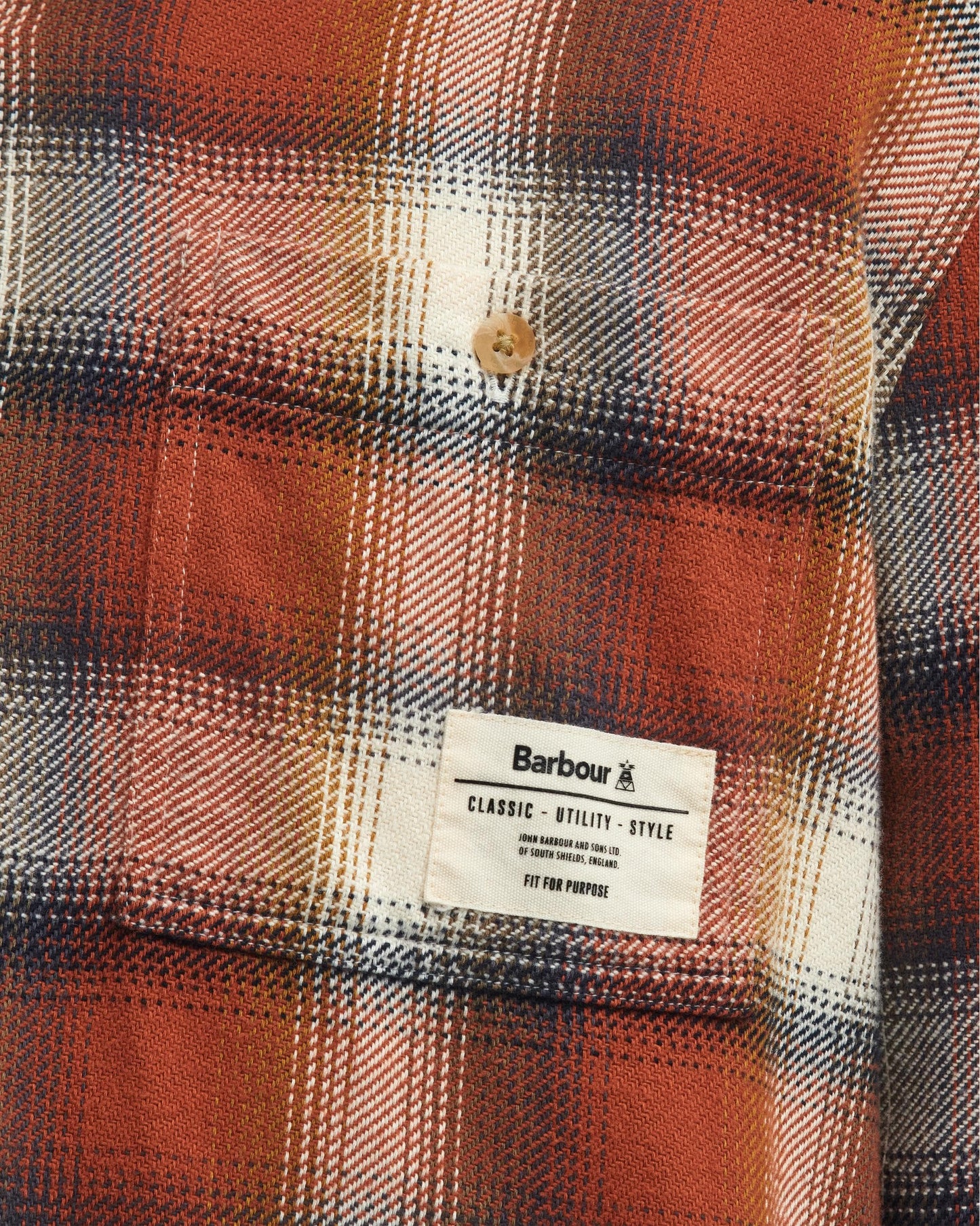 Barbour Barbour Stonebank Mens Relaxed Long Sleeve Checked Shirt
