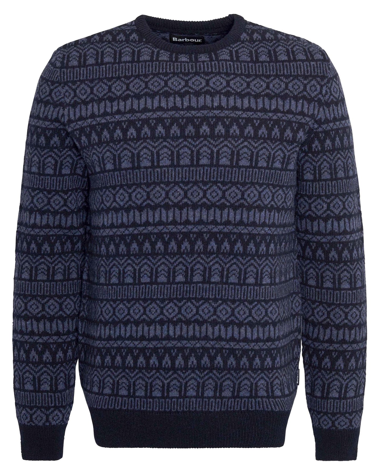 Barbour Barbour Stonebeck Mens Fair Isle Crew Neck Sweater