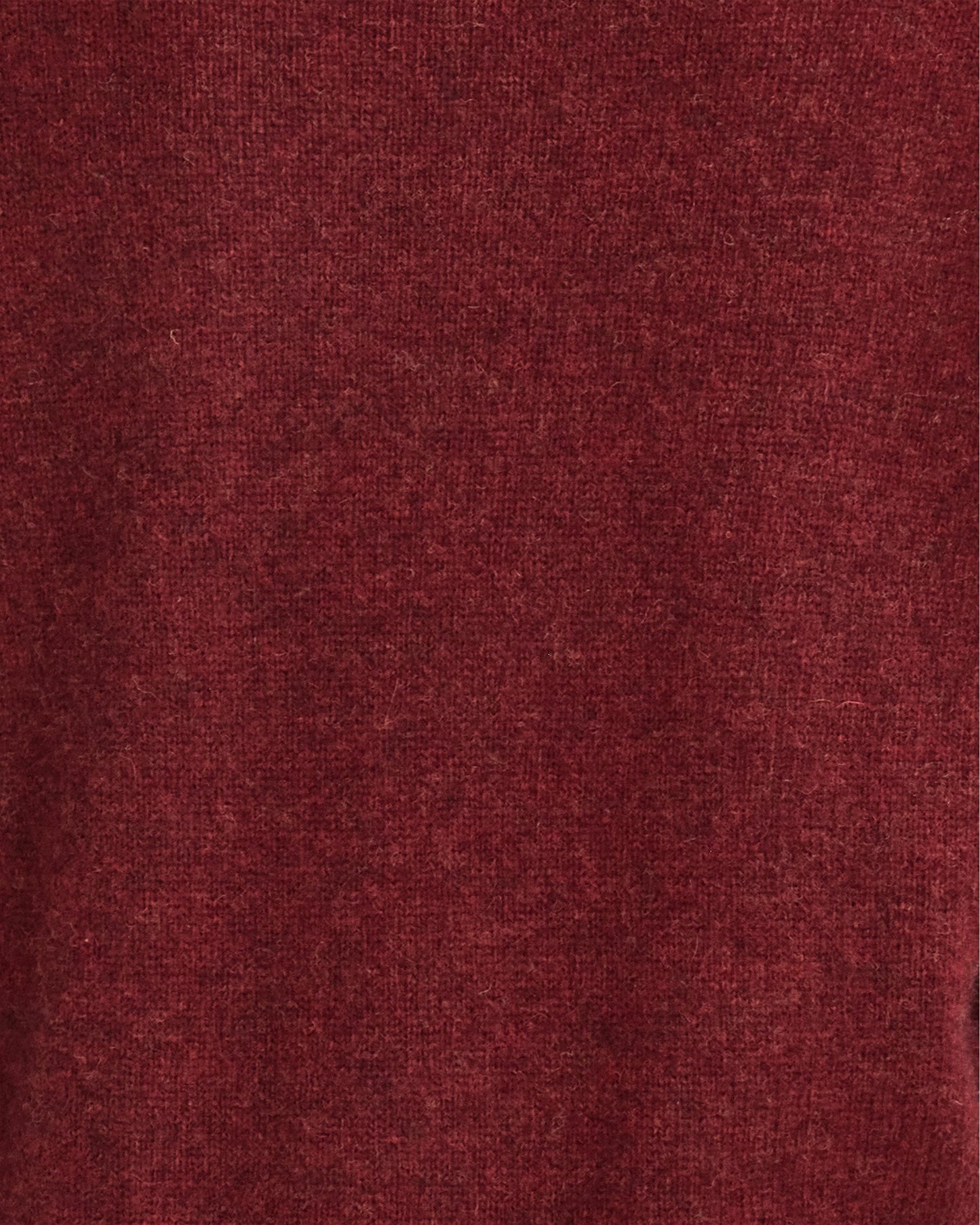 Barbour Talder Mens Half Zip Knitted Jumper - Highland Red