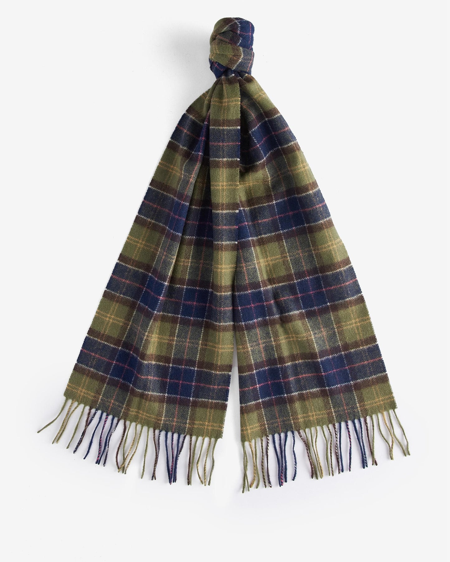 Barbour Tartan Unisex Lambswool Scarf - Classic